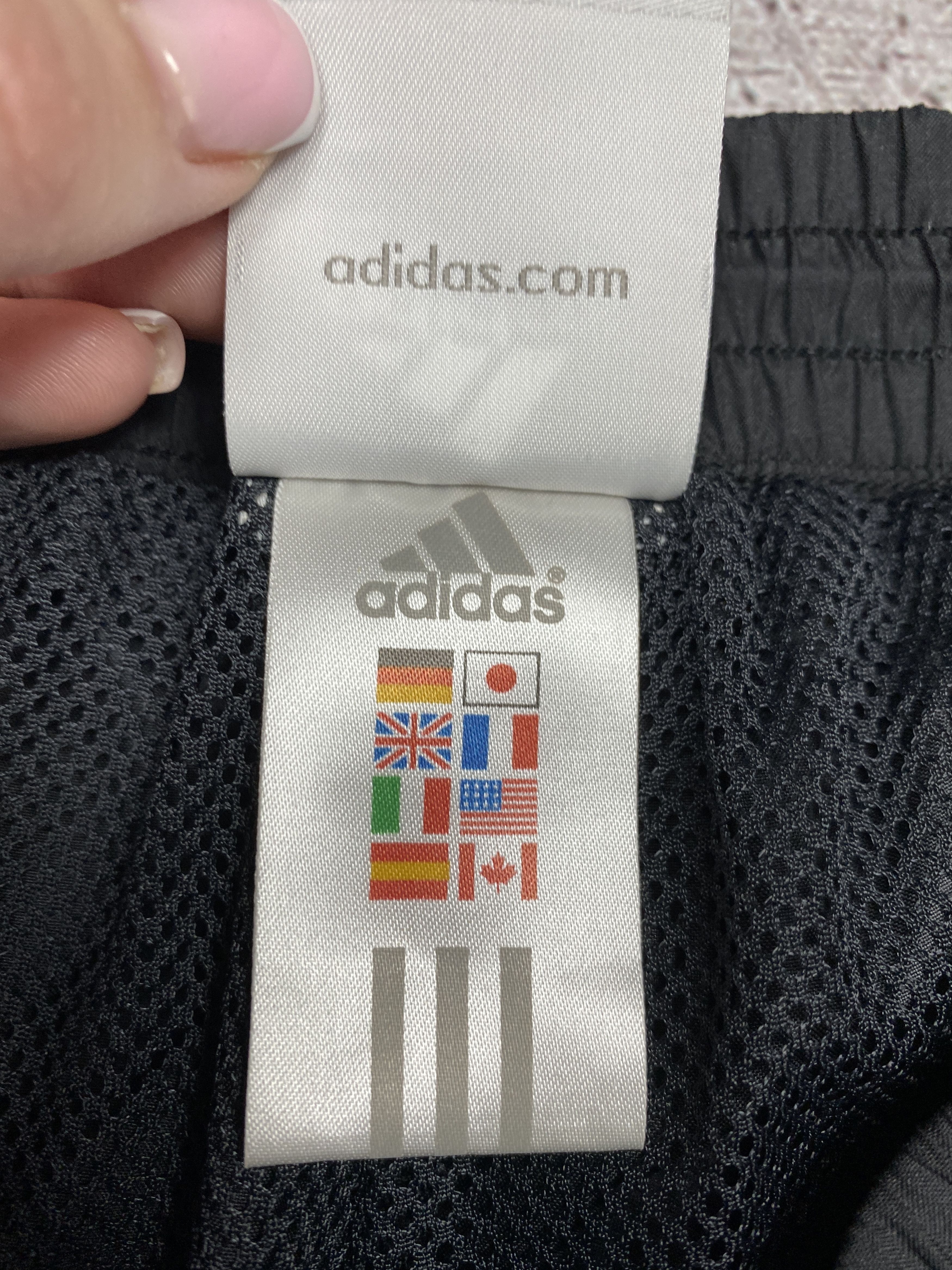 Adidas × Vintage Adidas Vintage Mens Nylon Track Pants Drill Y2K Size US 32 / EU 48 - 4 Thumbnail