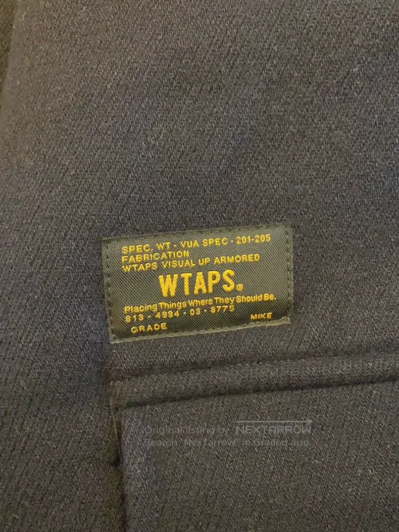 Wtaps Wtaps Military-style wool four-pocket padded jacket Size US M / EU 48-50 / 2 - 3 Thumbnail