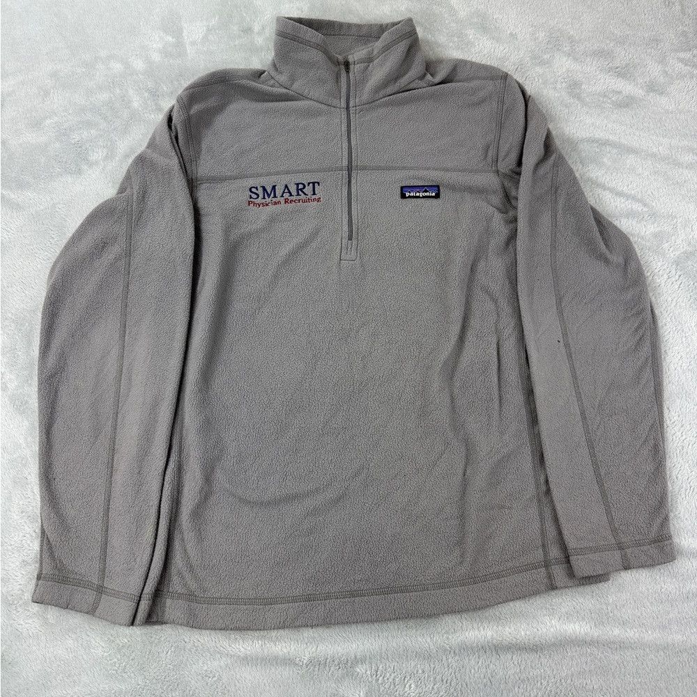 Patagonia Patagonia Micro D Grey Fleece Pullover Men’s Size Medium S Size US M / EU 48-50 / 2 - 1 Thumbnail