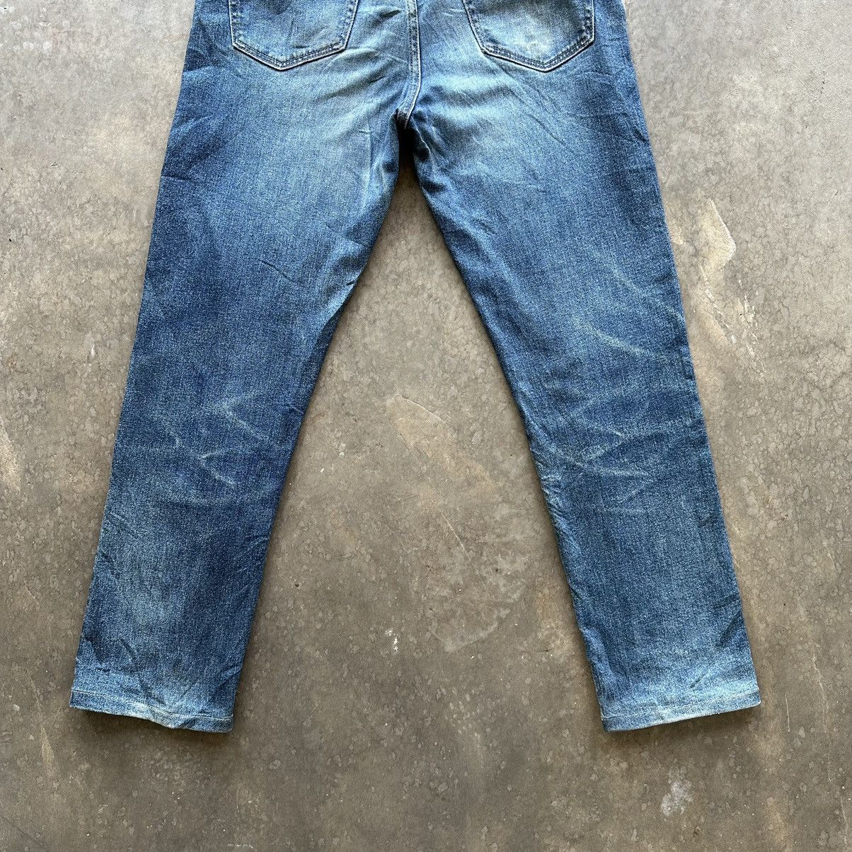 Japanese Brand × Jean × Vintage Vintage Japanese Faded Distressed Denim Jean Pant W33 Size US 33 - 11 Thumbnail