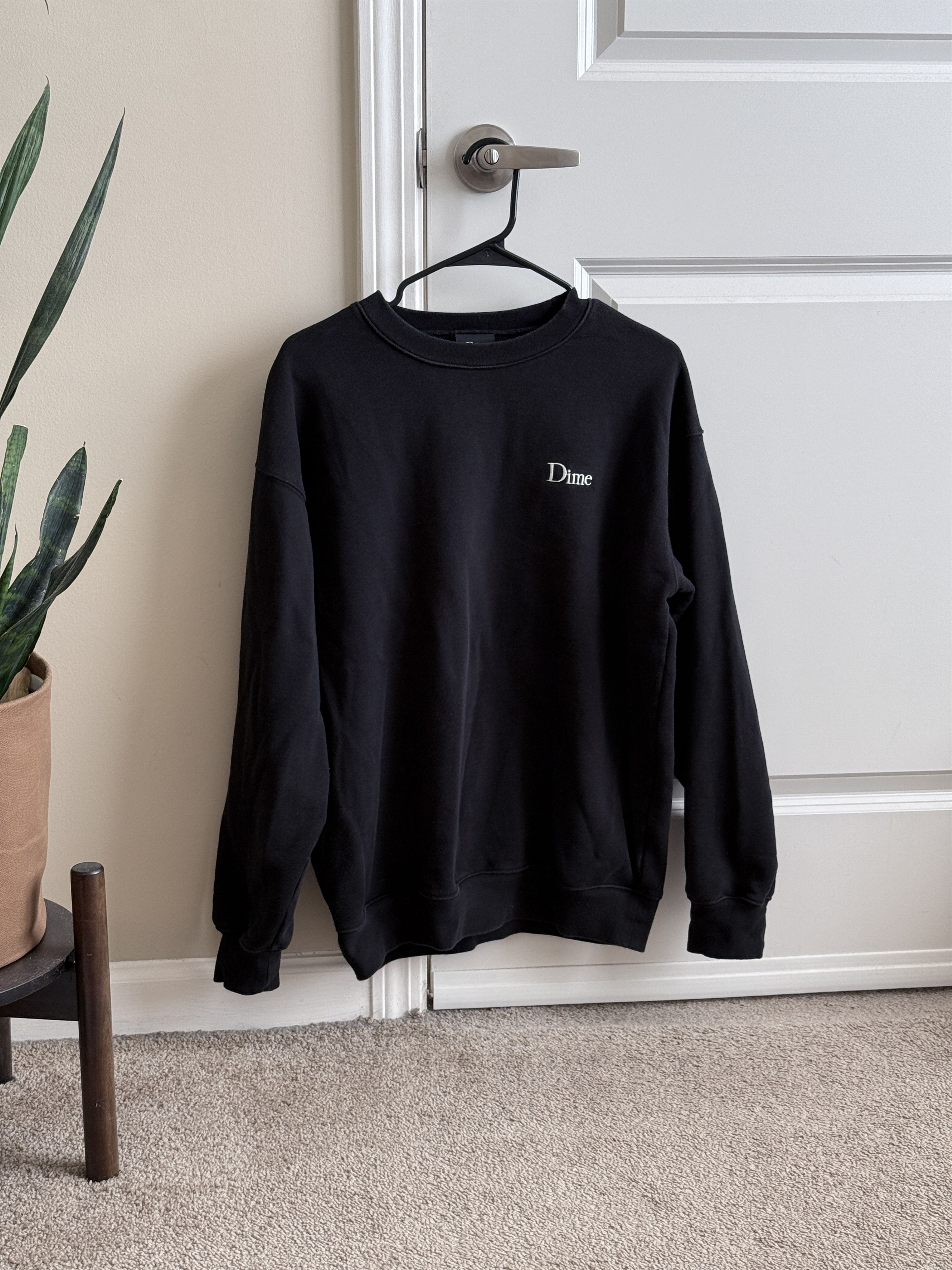 Dime Dime Java Coffee Cup black crewneck | Grailed