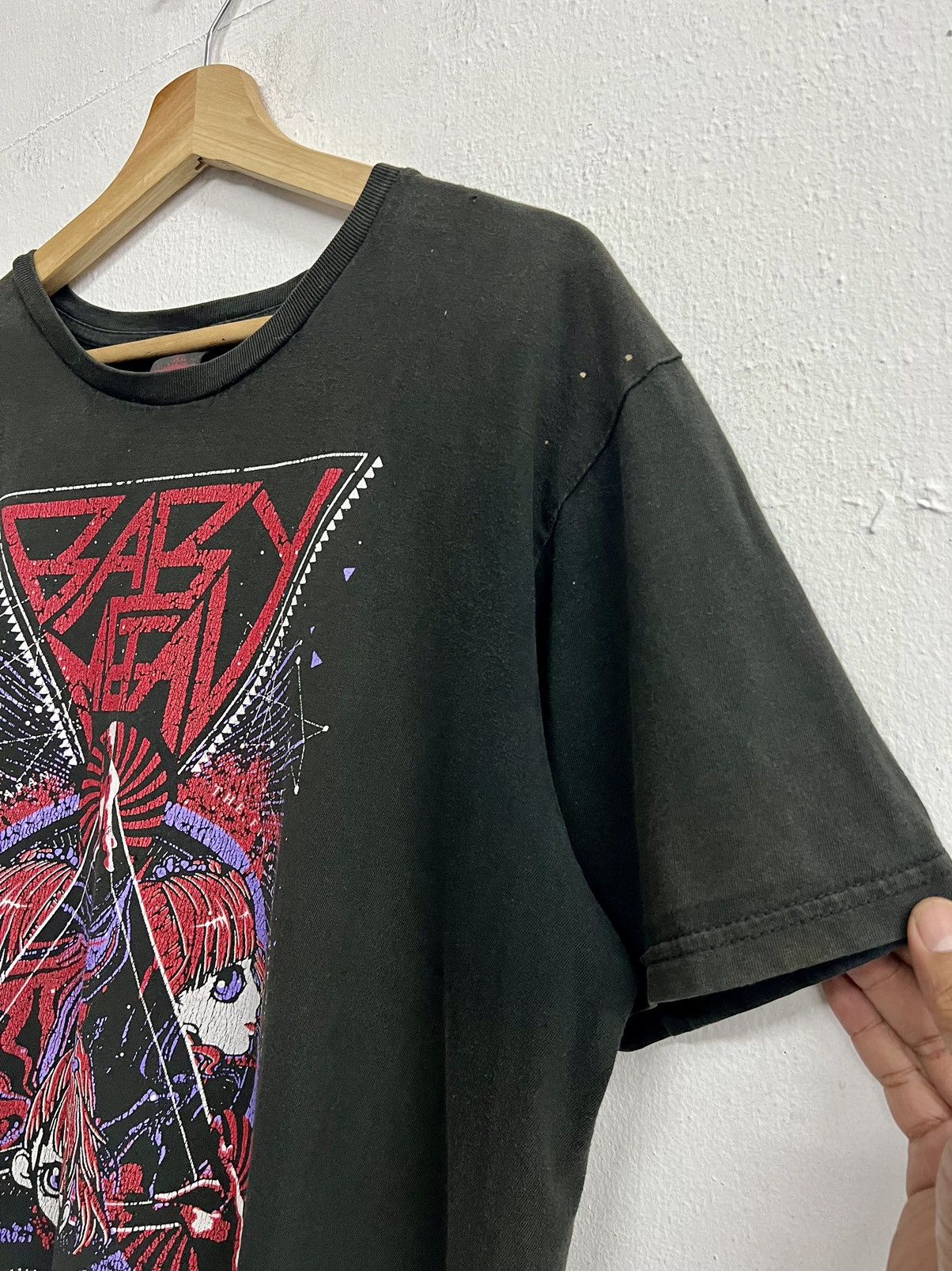 Band Tees × Japanese Brand Baby Metal Tour Band Tee Size US XL / EU 56 / 4 - 4 Thumbnail