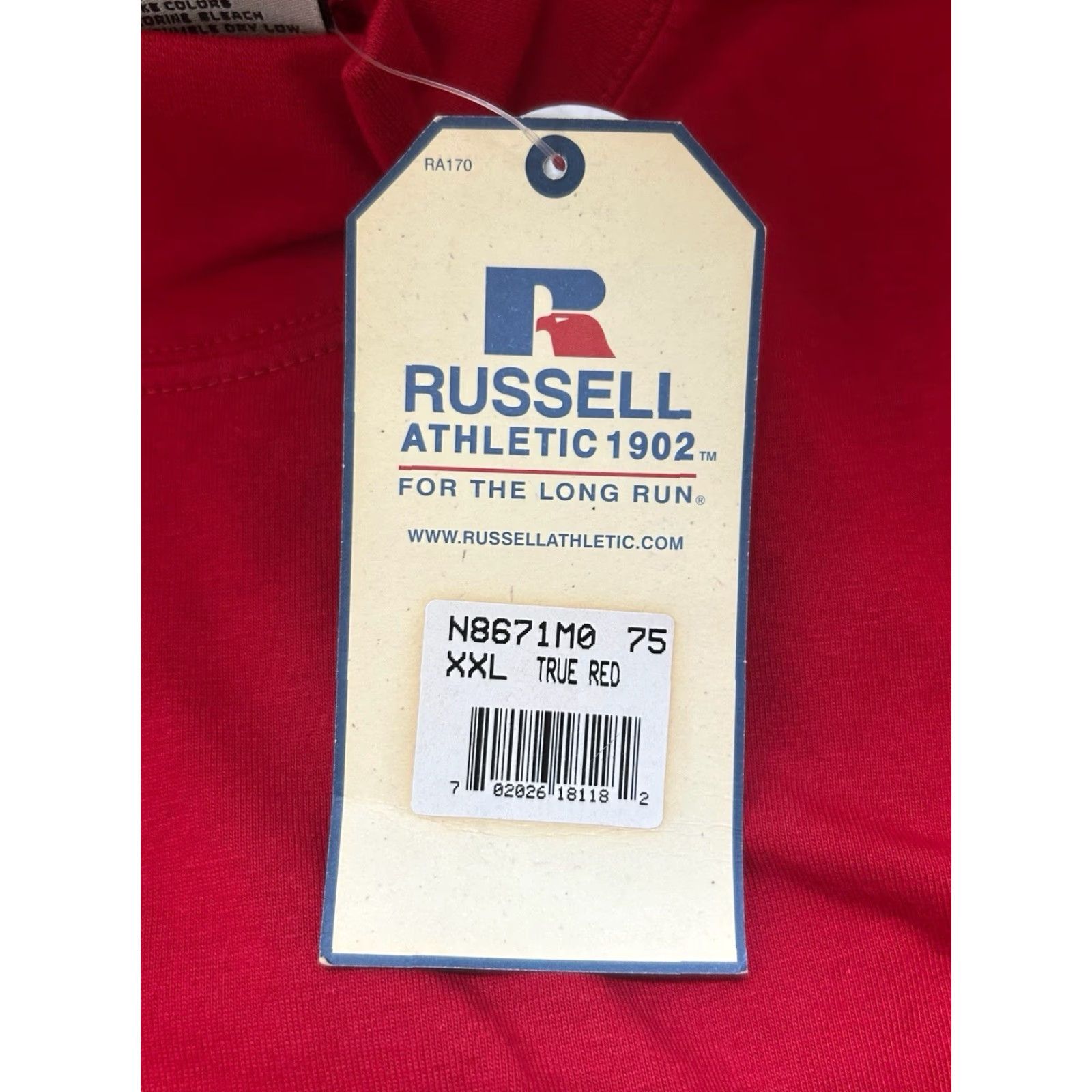Russell Athletic VINTAGE Russell Athletic Pro Cotton Mock Neck Shirt Mens XXL NOS NWT 90s Red Long Sleeve 32" 29.5" 28" Sleeves Womens? No gender. Size US XXL / EU 58 / 5 - 3 Thumbnail