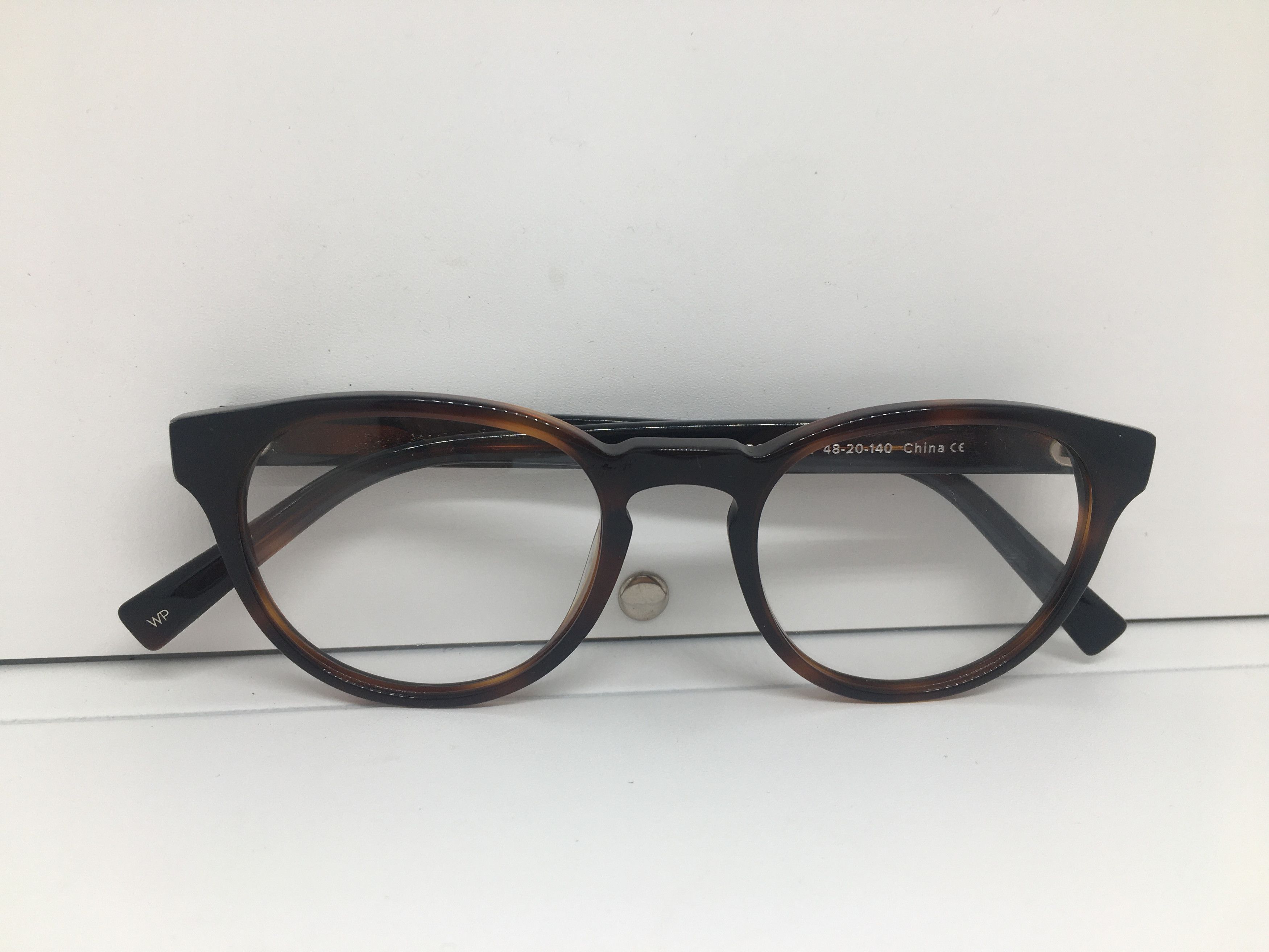 Warby Parker Warby Parker PERCEY 291 Tortoise Keyhole Bridge Eyeglasses Size ONE SIZE - 8 Thumbnail