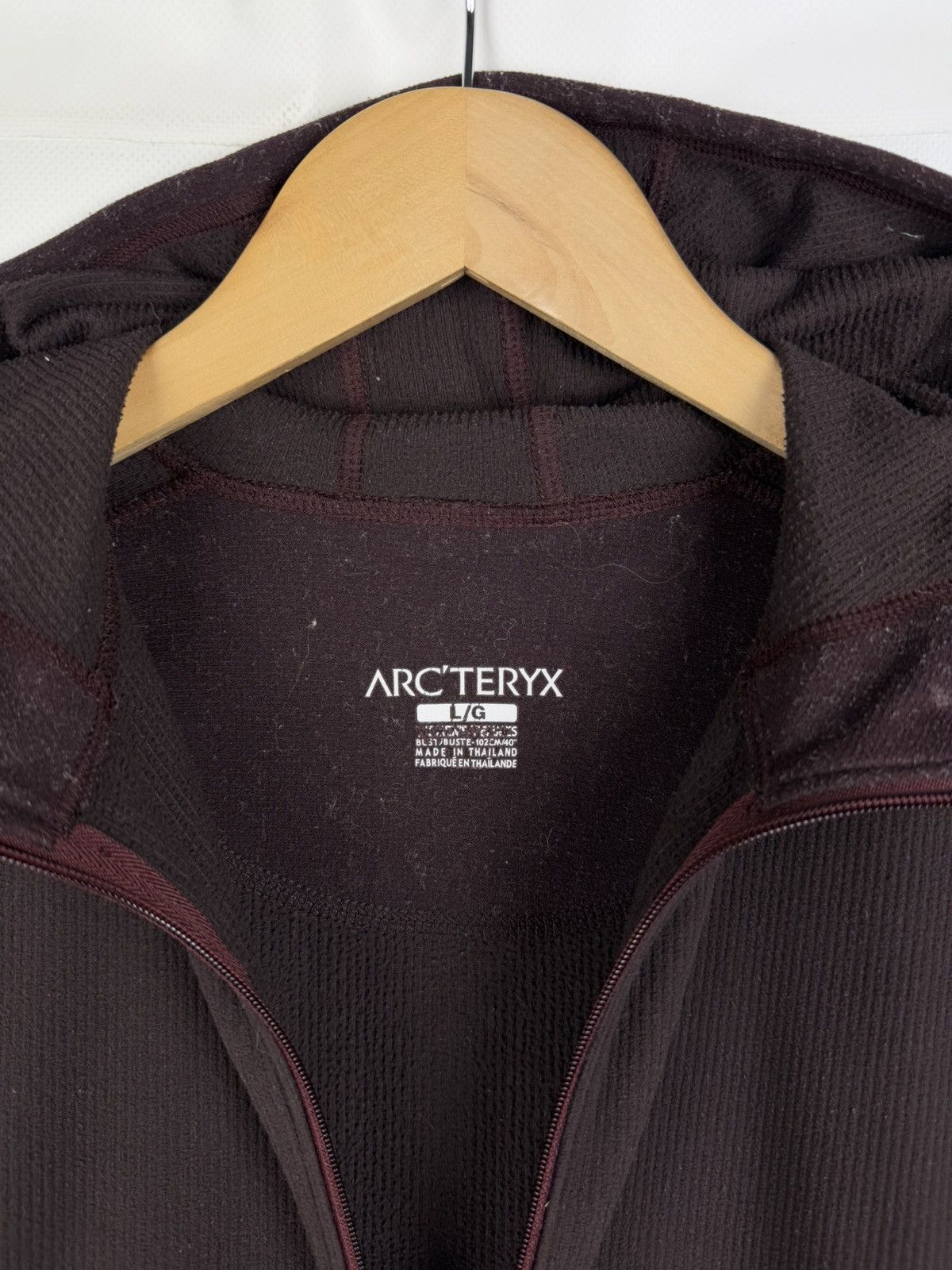 Arc'teryx × Vintage Arcteryx Polartec Ladies Full Zip Fleece Hoodie Size L Size L / US 10 / IT 46 - 11 Thumbnail