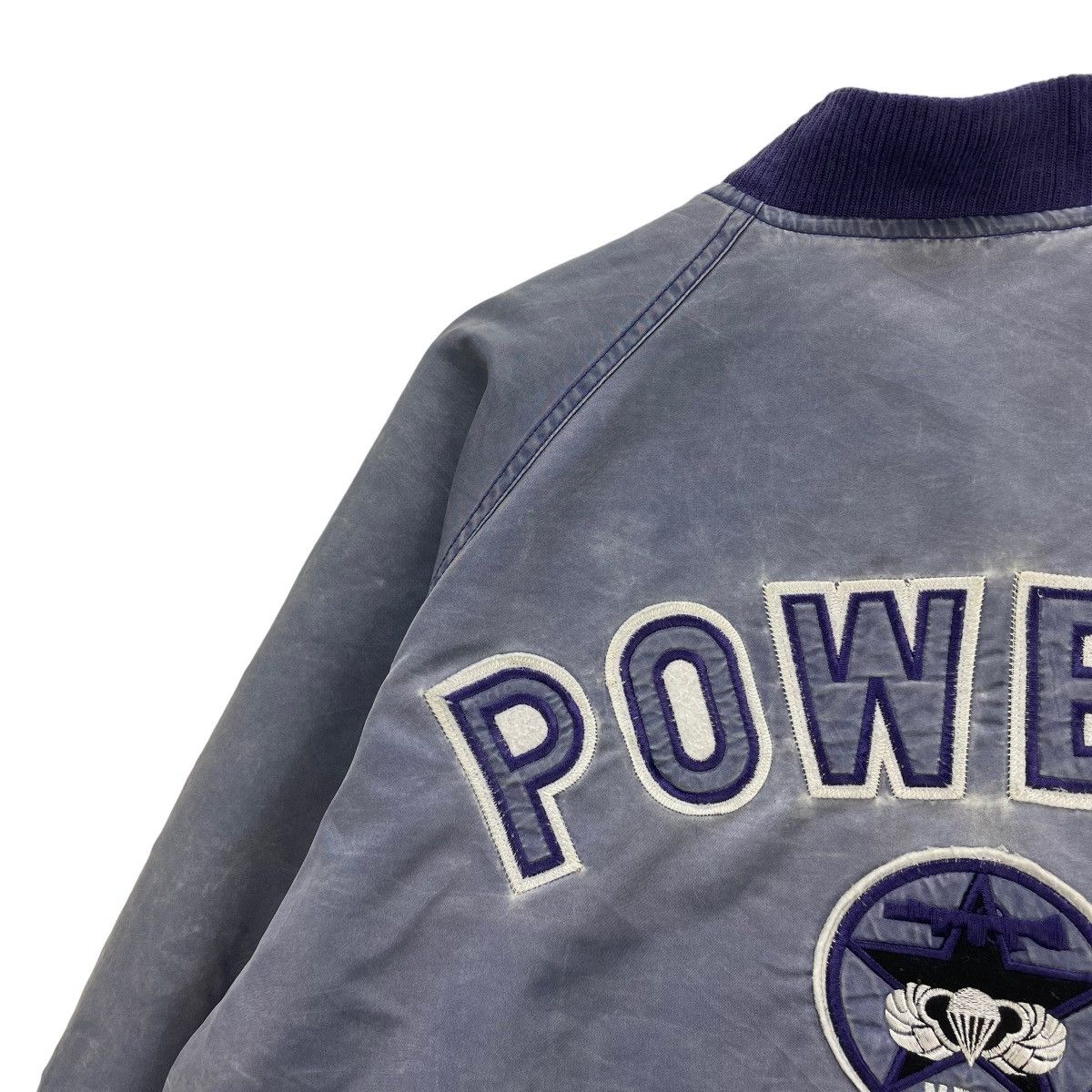 Japanese Brand 🔥Vintage Bomber Ma 1 MR.B Power USB Jacket Size US L / EU 52-54 / 3 - 11 Thumbnail