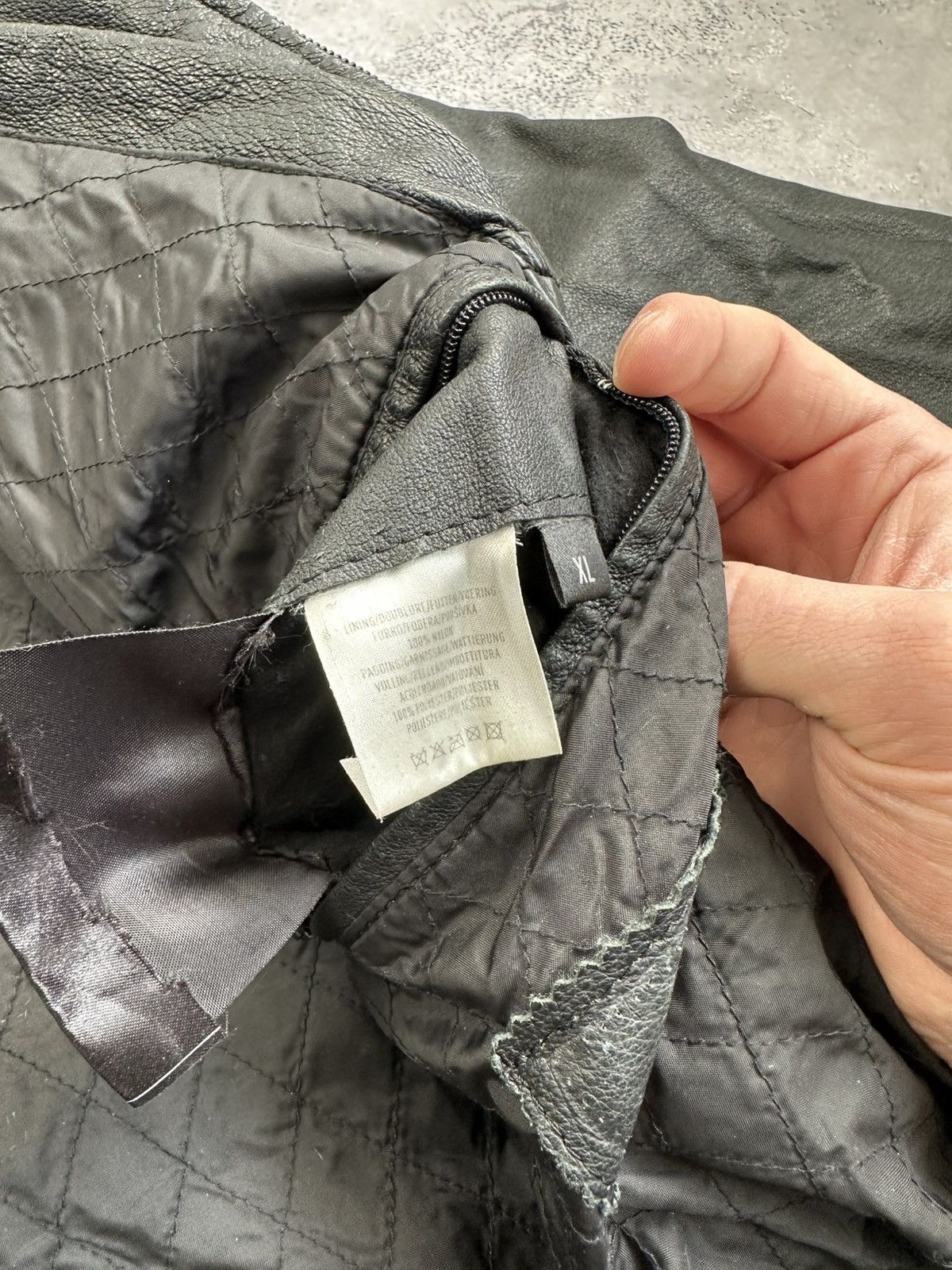 Japanese Brand Archive Heavy Japanese Vintage Black Leather Jacket Size US XL / EU 56 / 4 - 12 Thumbnail