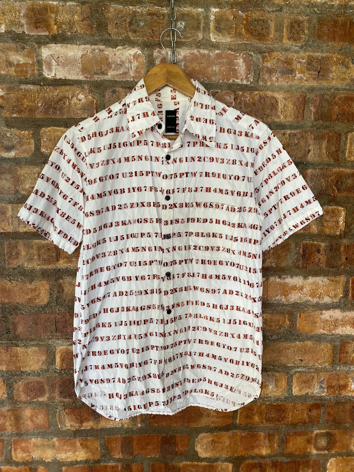 Japanese Brand Agate Japan Numeric Prisoners print Size US M / EU 48-50 / 2 - 2 Thumbnail