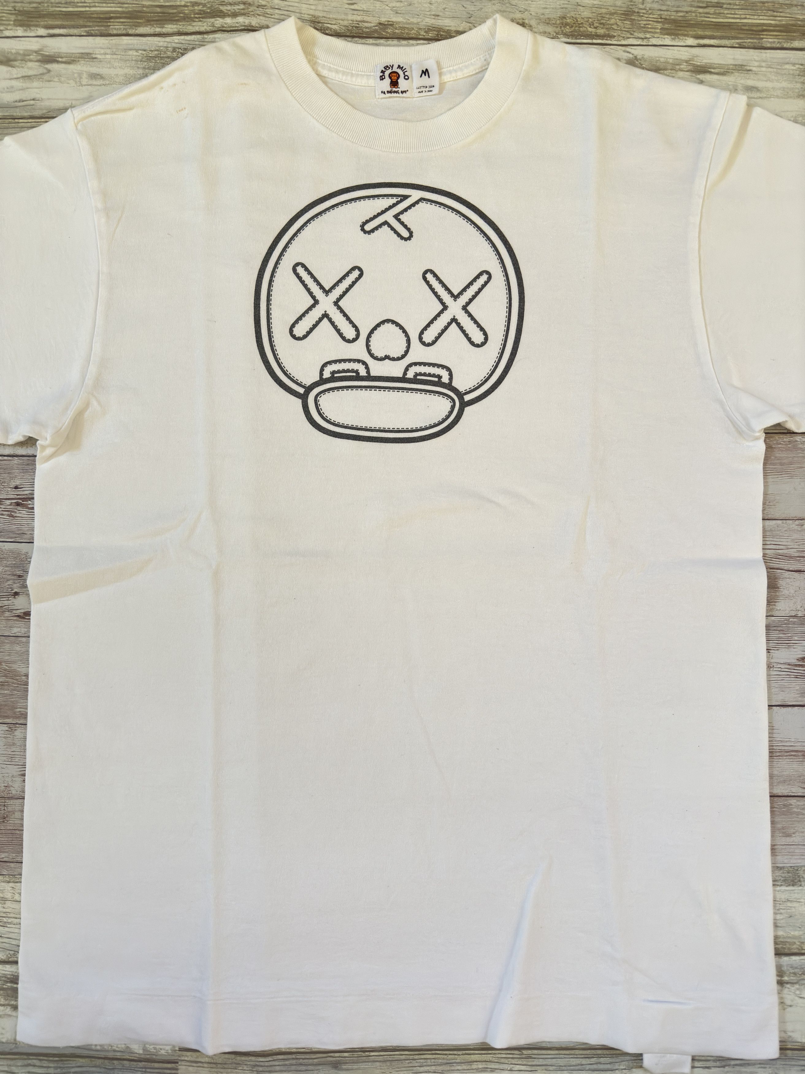 Bape × Kaws Baby Milo Skull Tee Size US M / EU 48-50 / 2 - 2 Thumbnail