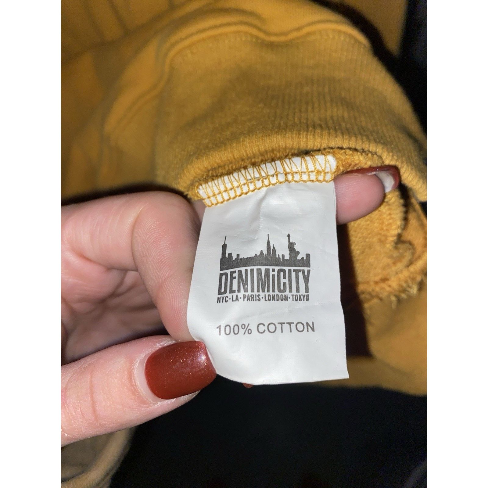 Other DenimiCity "One Life Ticket" Crewneck Sweatshirt Yellow Size US XXL / EU 58 / 5 - 6 Thumbnail