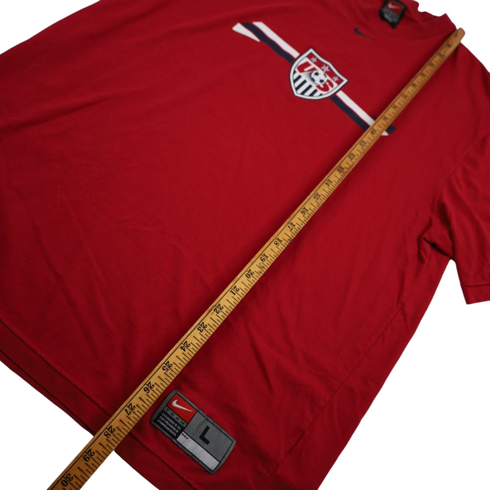 Nike × Vintage Vintage Nike Team USA Soccer Dri-fit T Shirt Size US L / EU 52-54 / 3 - 7 Thumbnail