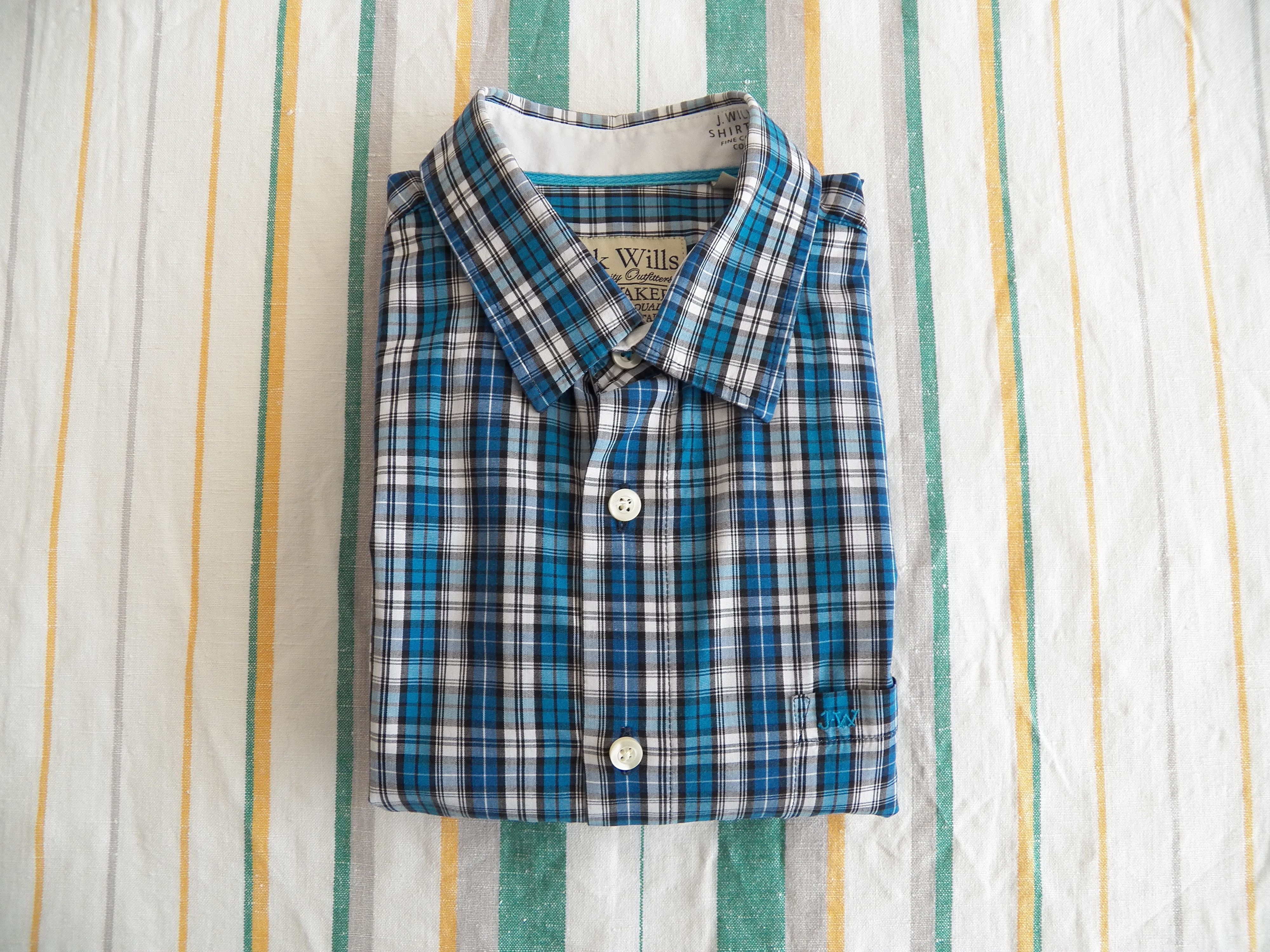 Jack Wills Jack Wills Mens Shirt Size M plaid check cotton Long Sleeve Size US M / EU 48-50 / 2 - 3 Thumbnail