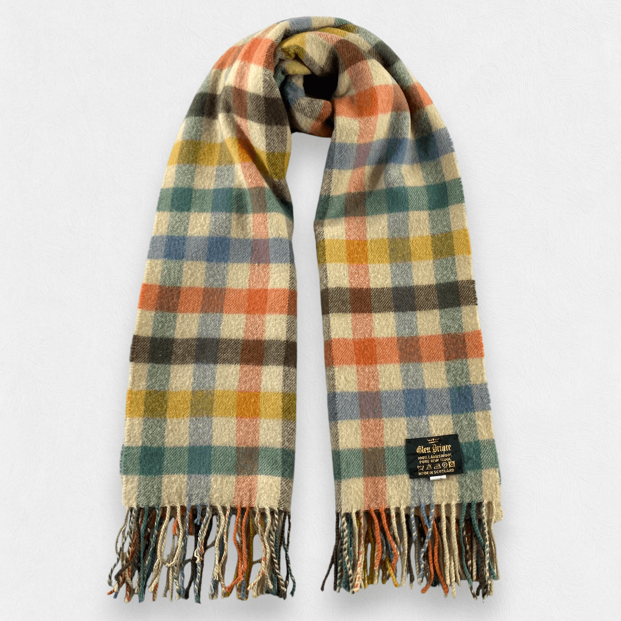 Designer Glen Prince Scarf Neck Wrap Wool Muffler Size ONE SIZE - 1 Thumbnail