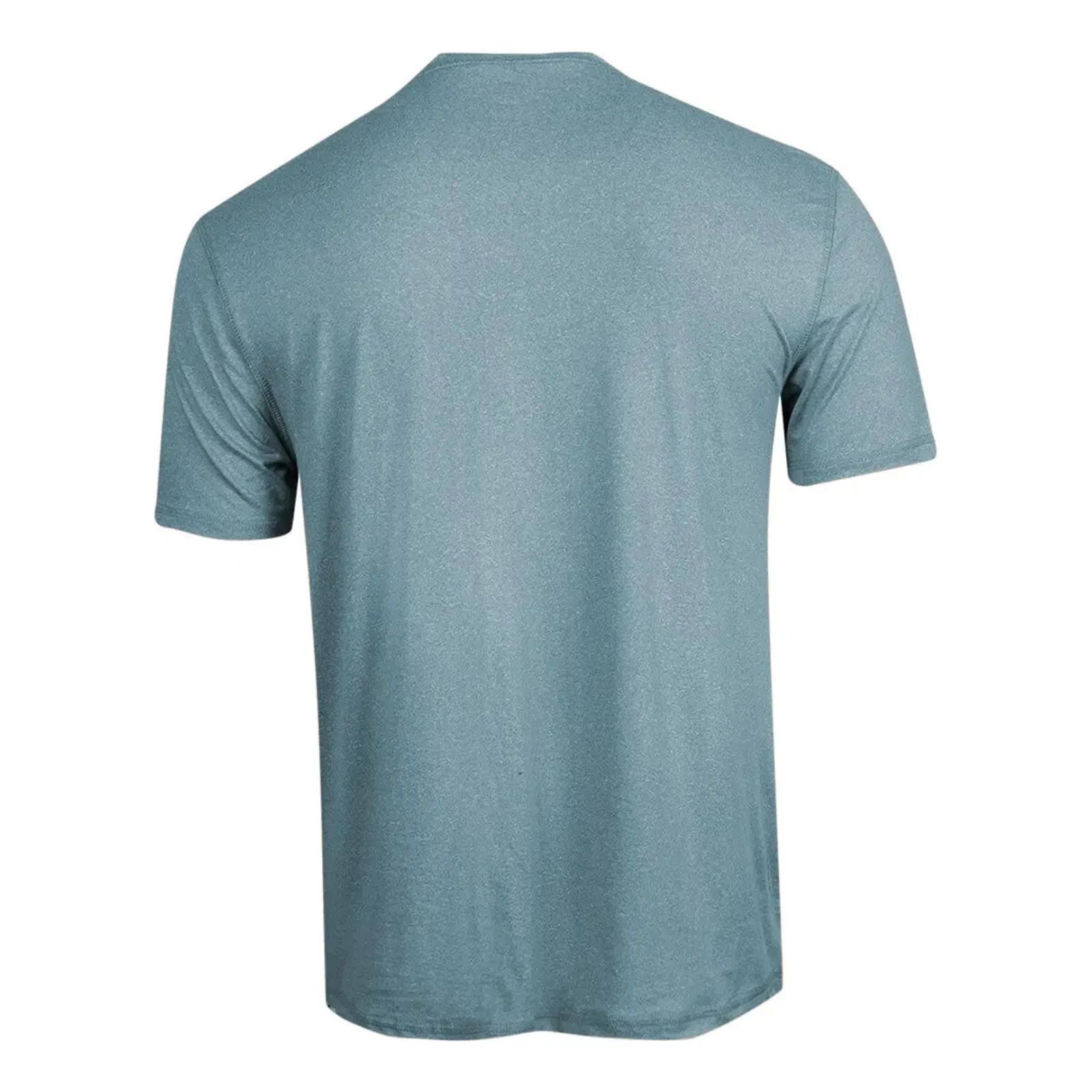 Designer CANADA WEATHER GEAR TRAIL BLAZER HENLEY T-SHIRT SKYBLUE Larg Size US L / EU 52-54 / 3 - 3 Thumbnail