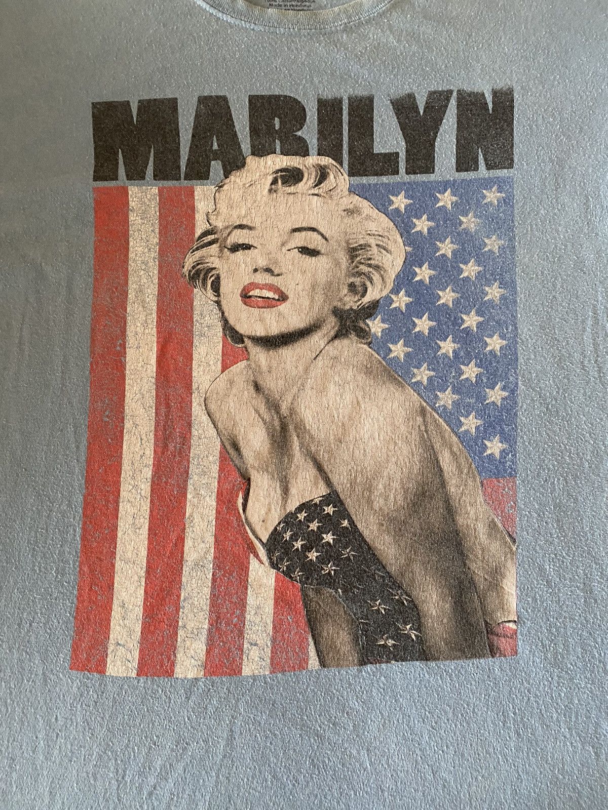 Vintage MARILYN MONROE Over Print T-Shirt Size US XL / EU 56 / 4 - 3 Thumbnail