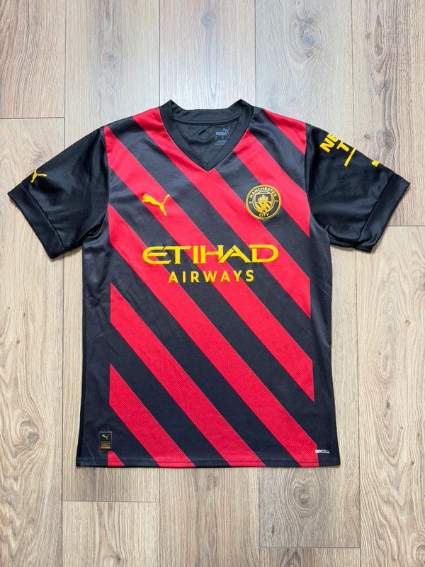Puma Manchester City Away 2022/2023 Puma Football Shirt Size US M / EU 48-50 / 2 - 1 Thumbnail
