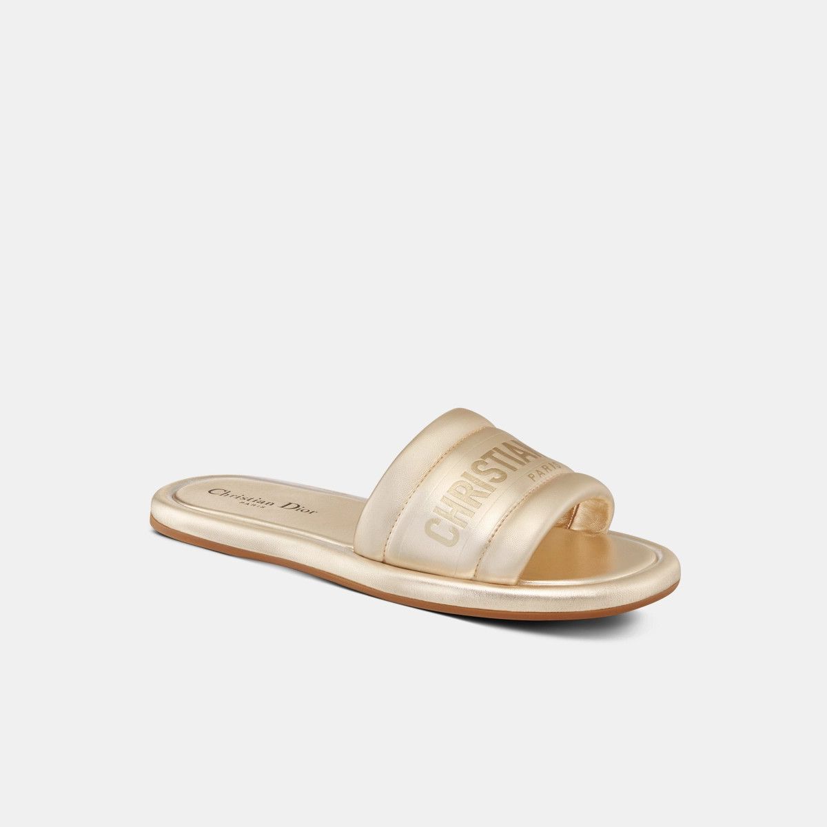 Dior o1bcso1str0225 Every-D Slide in Gold Size US 5 / IT 35 - 2 Thumbnail