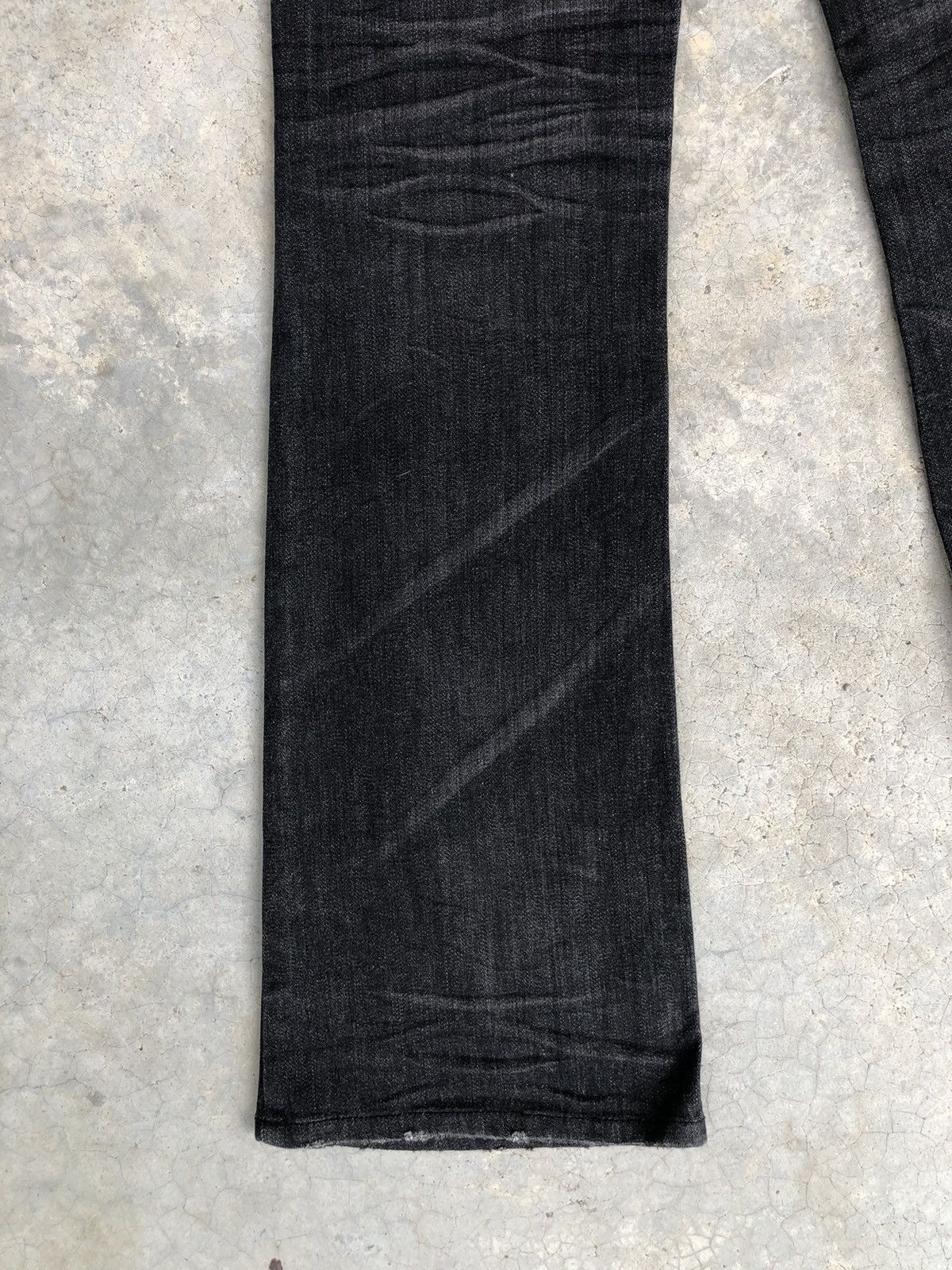 If Six Was Nine Japanese Zero Flared Jeans Distressed Jeans Size US 31 - 11 Thumbnail