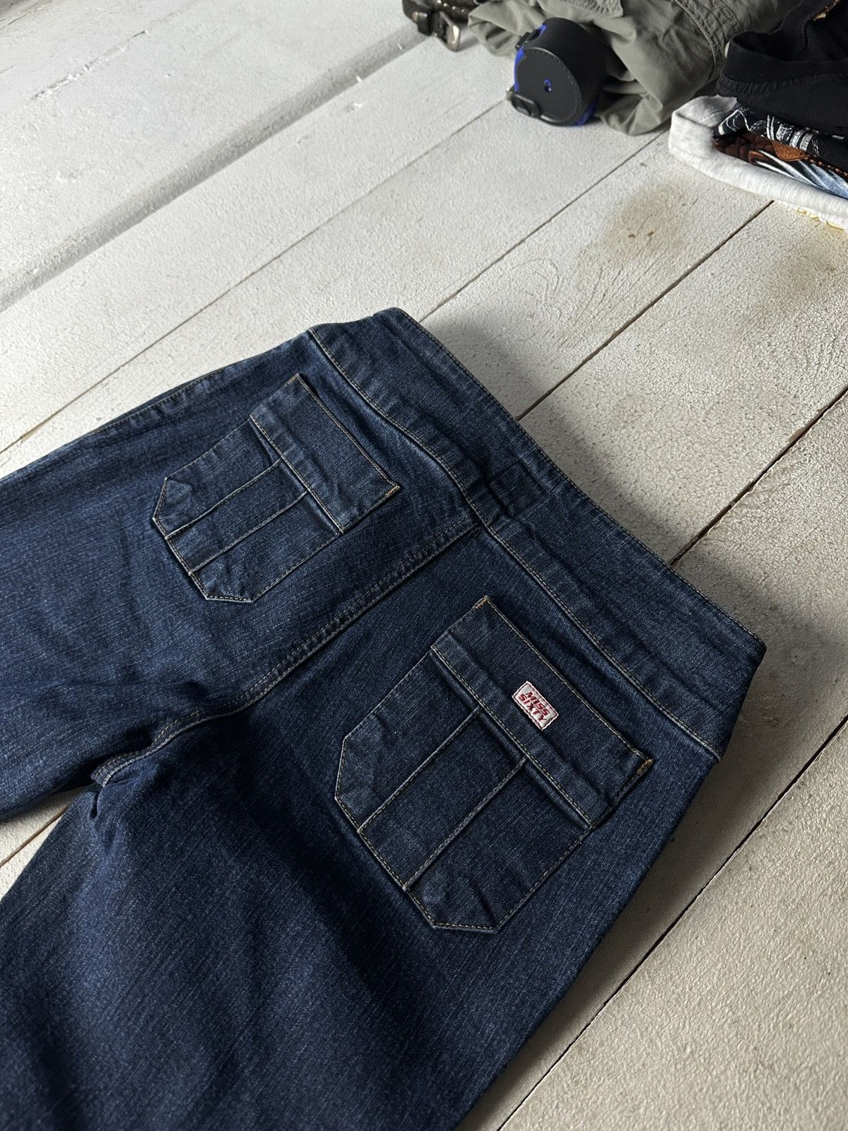 GRAIL🚨Vintage Y2K Miss Sixty Flared Pants Streetwear 90s