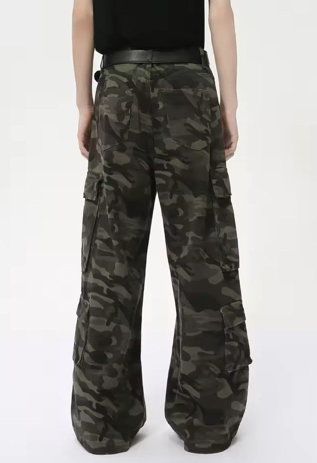 Japanese Brand × Jean Camouflage Multi-pockets Wide Leg Jean Size US 32 / EU 48 - 2 Thumbnail