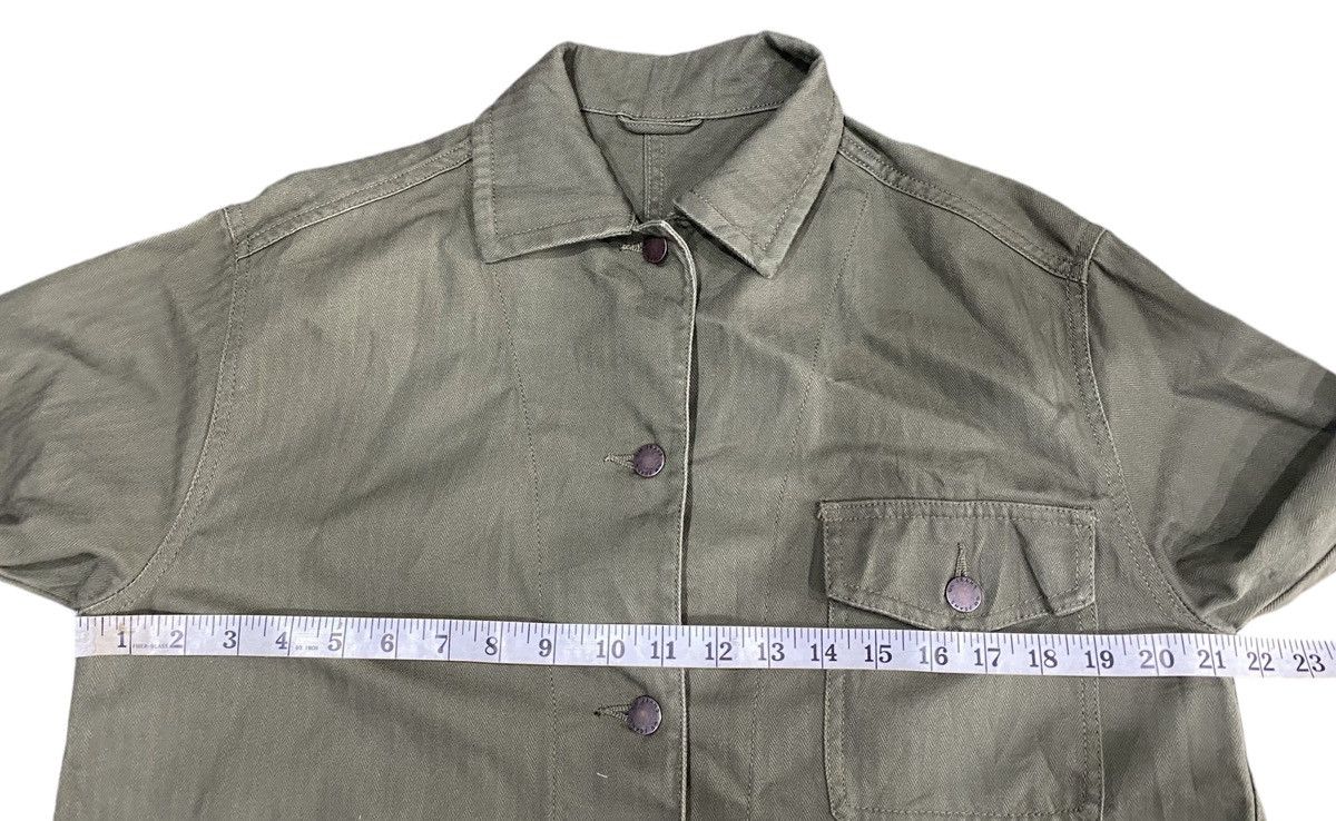 Uniqlo GU JEANS Chore Jacket Army Green Size US L / EU 52-54 / 3 - 17 Thumbnail
