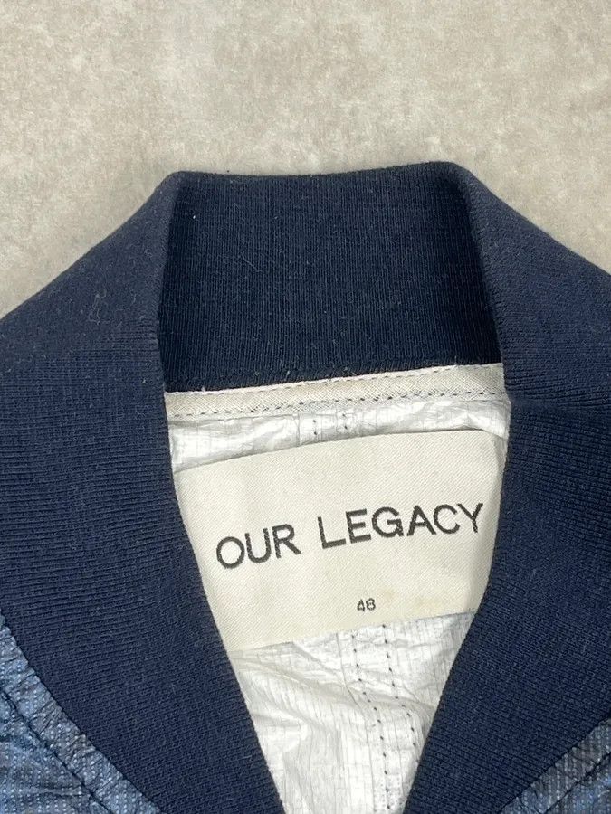 Our Legacy SS2015 Our Legacy Navy Tie Dye Bomber Jacket Size US M / EU 48-50 / 2 - 8 Thumbnail
