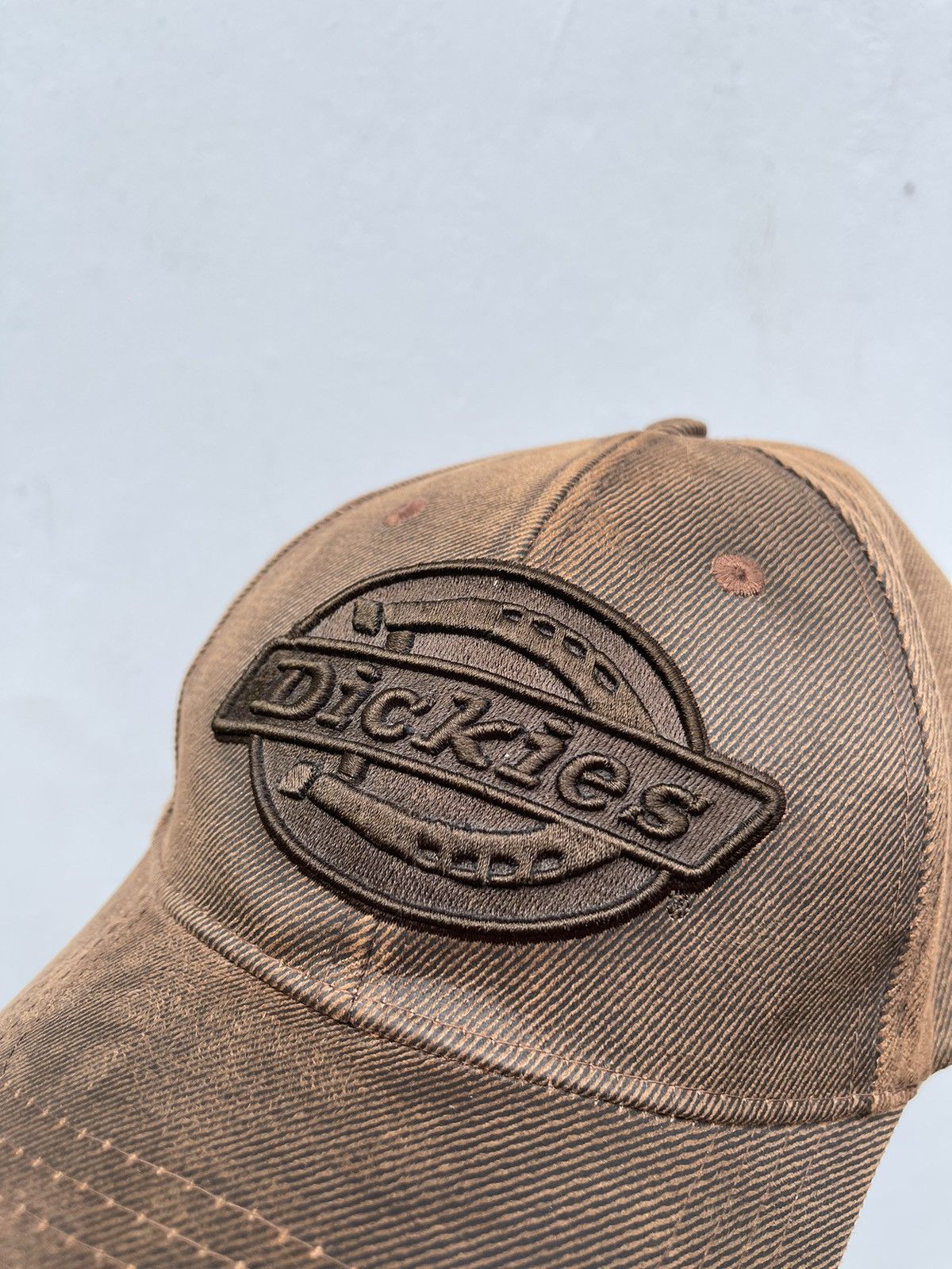 Dickies Dickies Embroidered Big Logo Trucker Hat Y2k Workwear Cap Size ONE SIZE - 7 Thumbnail