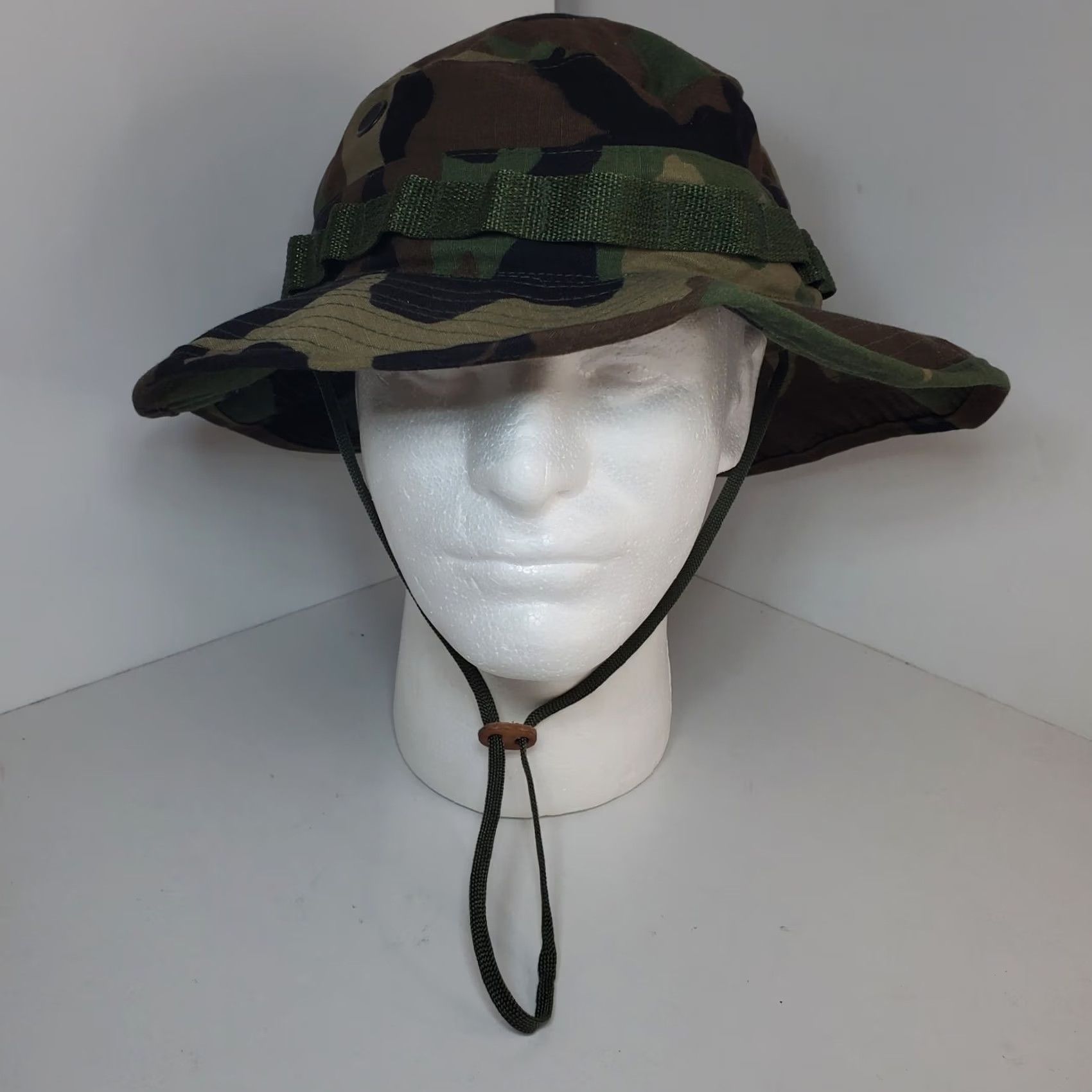 CO VINTAGE Human Technologies Co Hat Mens 8 Camo Boonie Army Hunting Camping Outdoor Size ONE SIZE - 2 Thumbnail