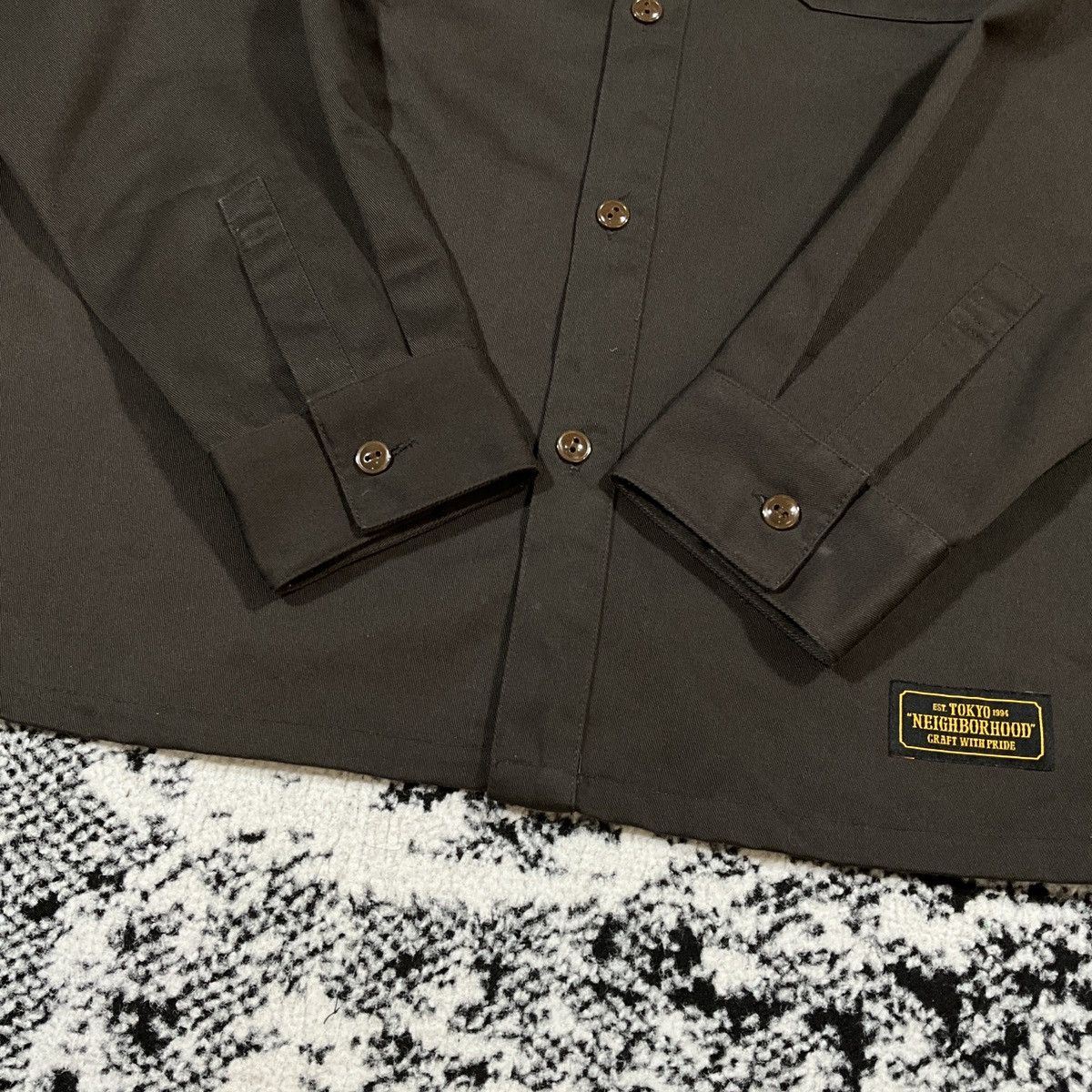 Neighborhood NEIGHBORHOOD CLASSIC WORK/EC-SHIRT.LS Size US L / EU 52-54 / 3 - 4 Thumbnail