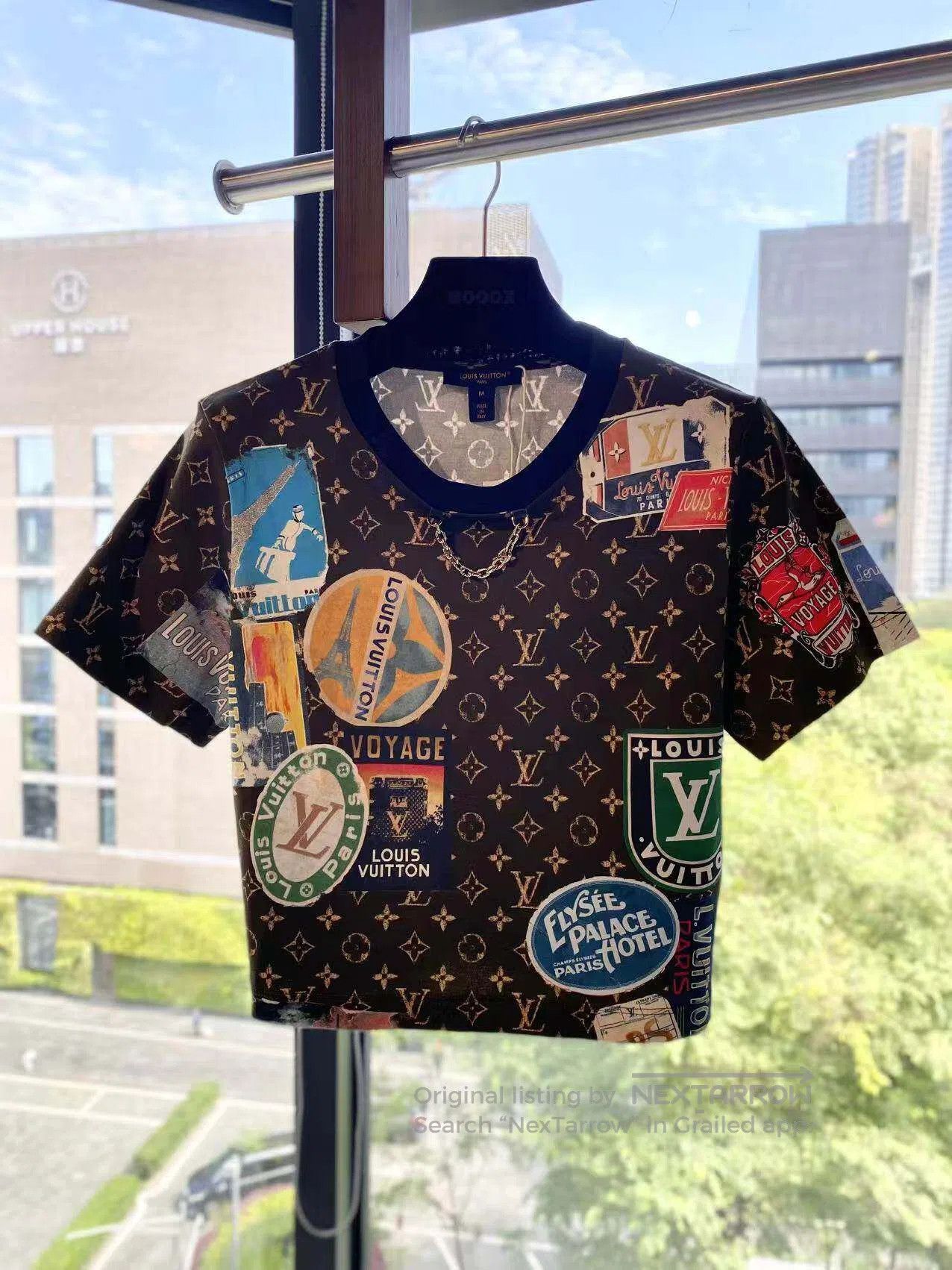 Louis Vuitton Louis Vuitton The old flower is full of badges and short s Size M / US 6-8 / IT 42-44 - 2 Thumbnail