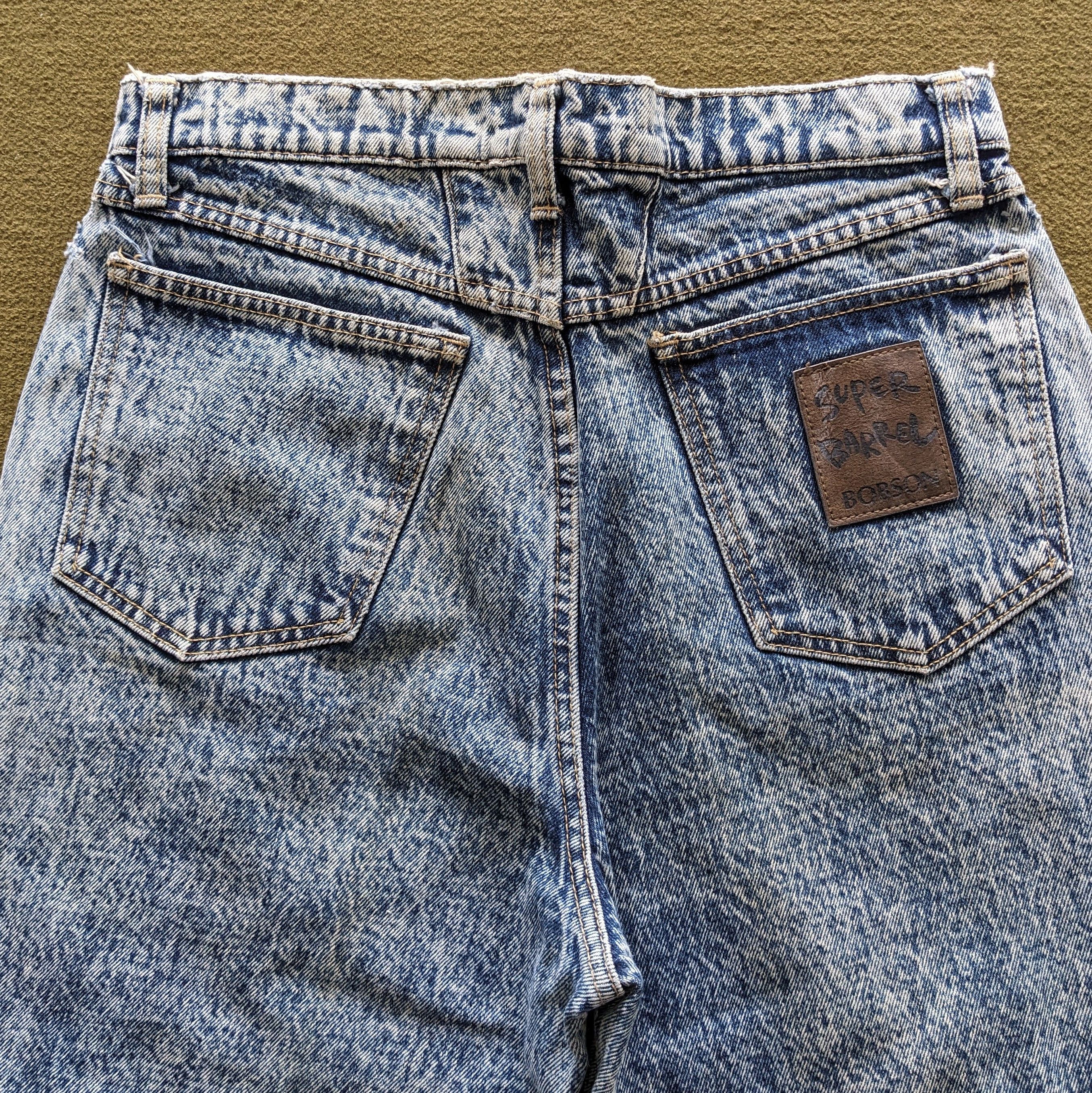Other Vintage SUPER BARREL BOBSON American Denim Jeans Size US 30 / EU 46 - 3 Thumbnail