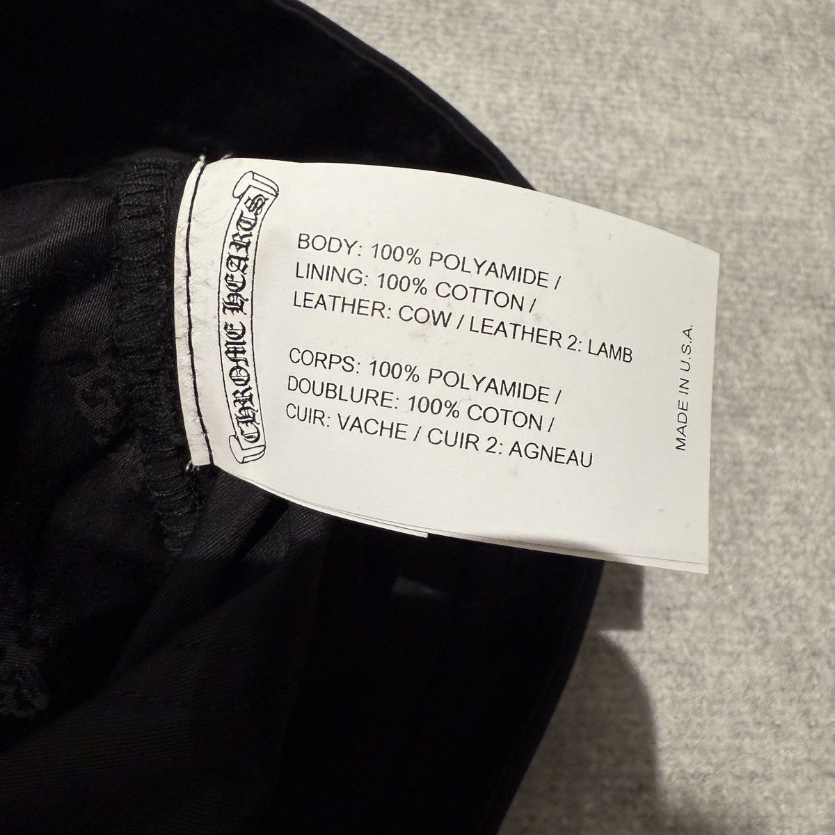 Chrome Hearts Chrome Hearts Black Nylon & Leather Carpenter Short size 36 Size US 36 / EU 52 - 8 Thumbnail