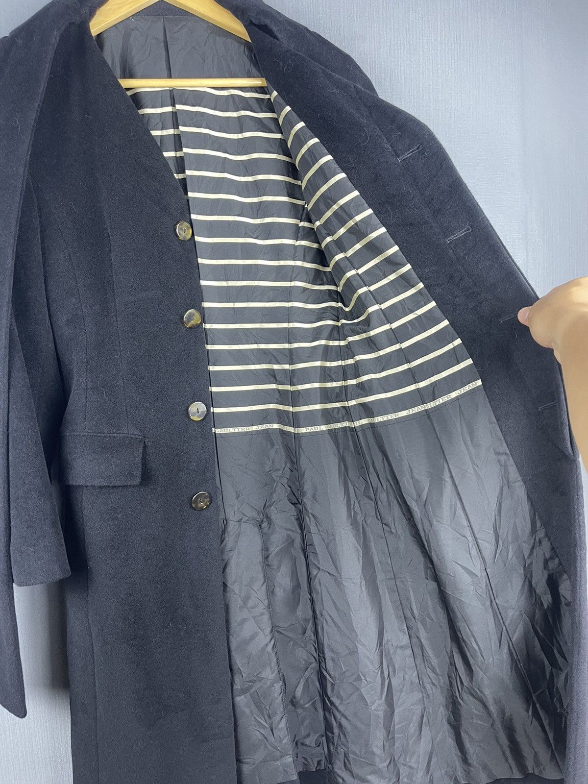 Jean Paul Gaultier 🔥STEALS JEAN PAUL GAULTIER JPG Wool Long Jacket Size M / US 6-8 / IT 42-44 - 15 Thumbnail