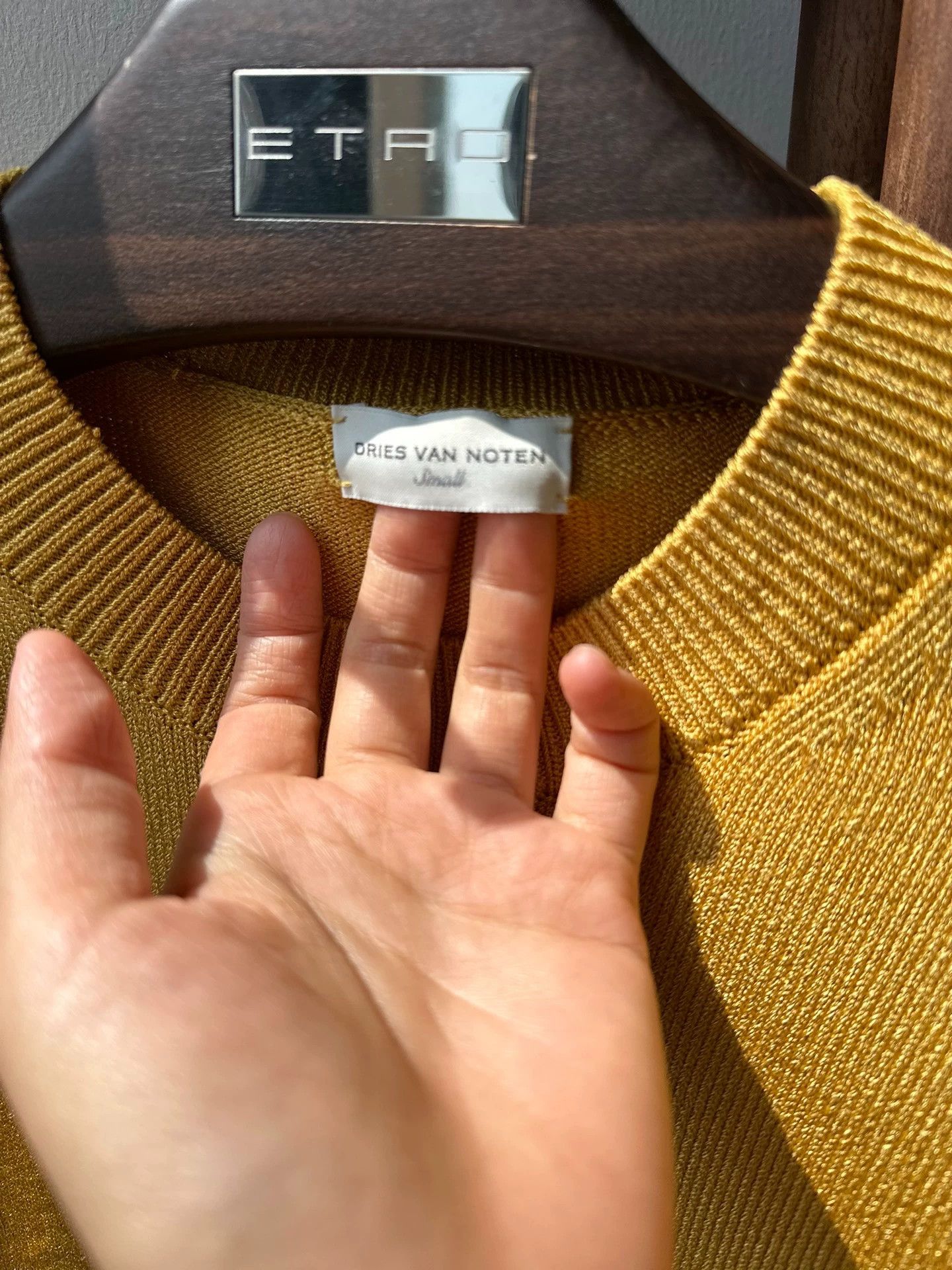 Dries Van Noten Dries Van Noten DVN Sunny Drapey Knit Sweater Women's S 98 New Size S / US 4 / IT 40 - 6 Thumbnail