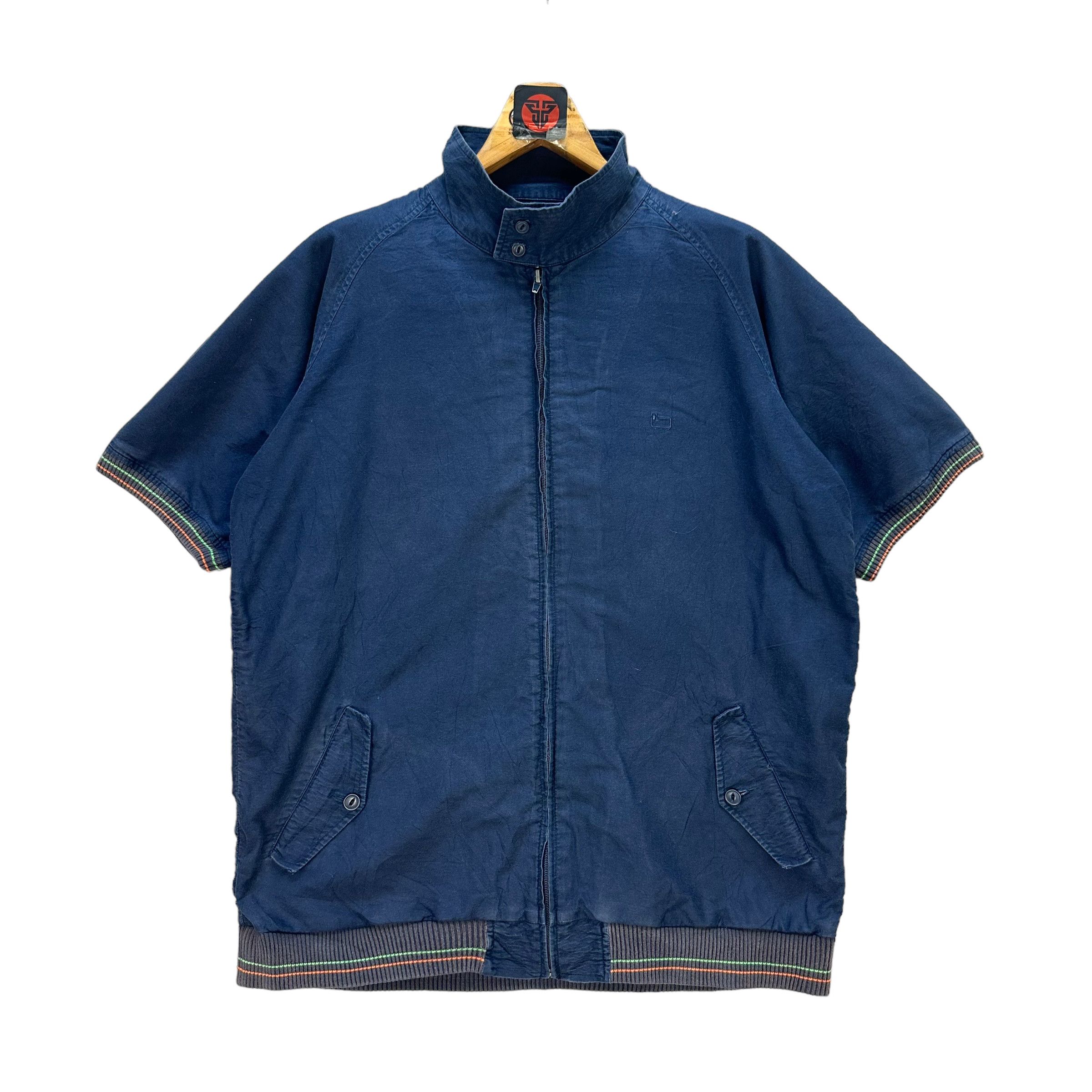 Japanese Brand WOOLRICH SHORT SLEEVE ZIPPER JACKET #7586-155 Size US XL / EU 56 / 4 - 1 Thumbnail