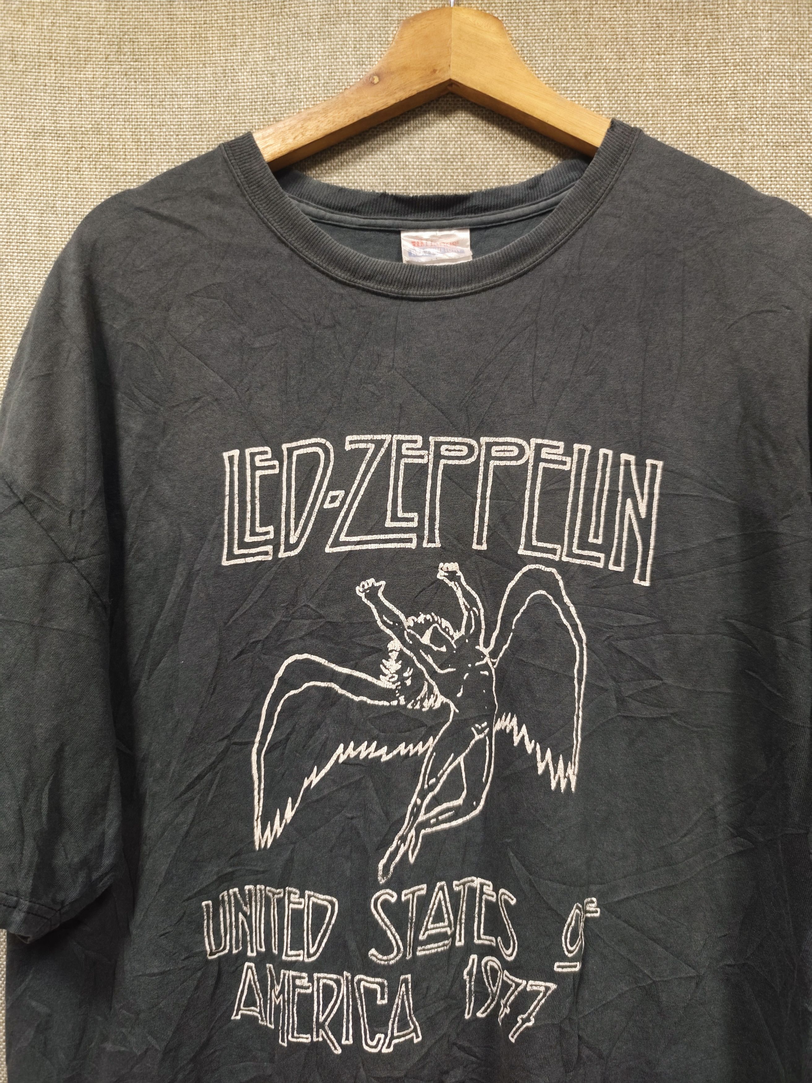 Led Zeppelin Vintage t shirt band Led Zeppelin Size US XL / EU 56 / 4 - 3 Thumbnail