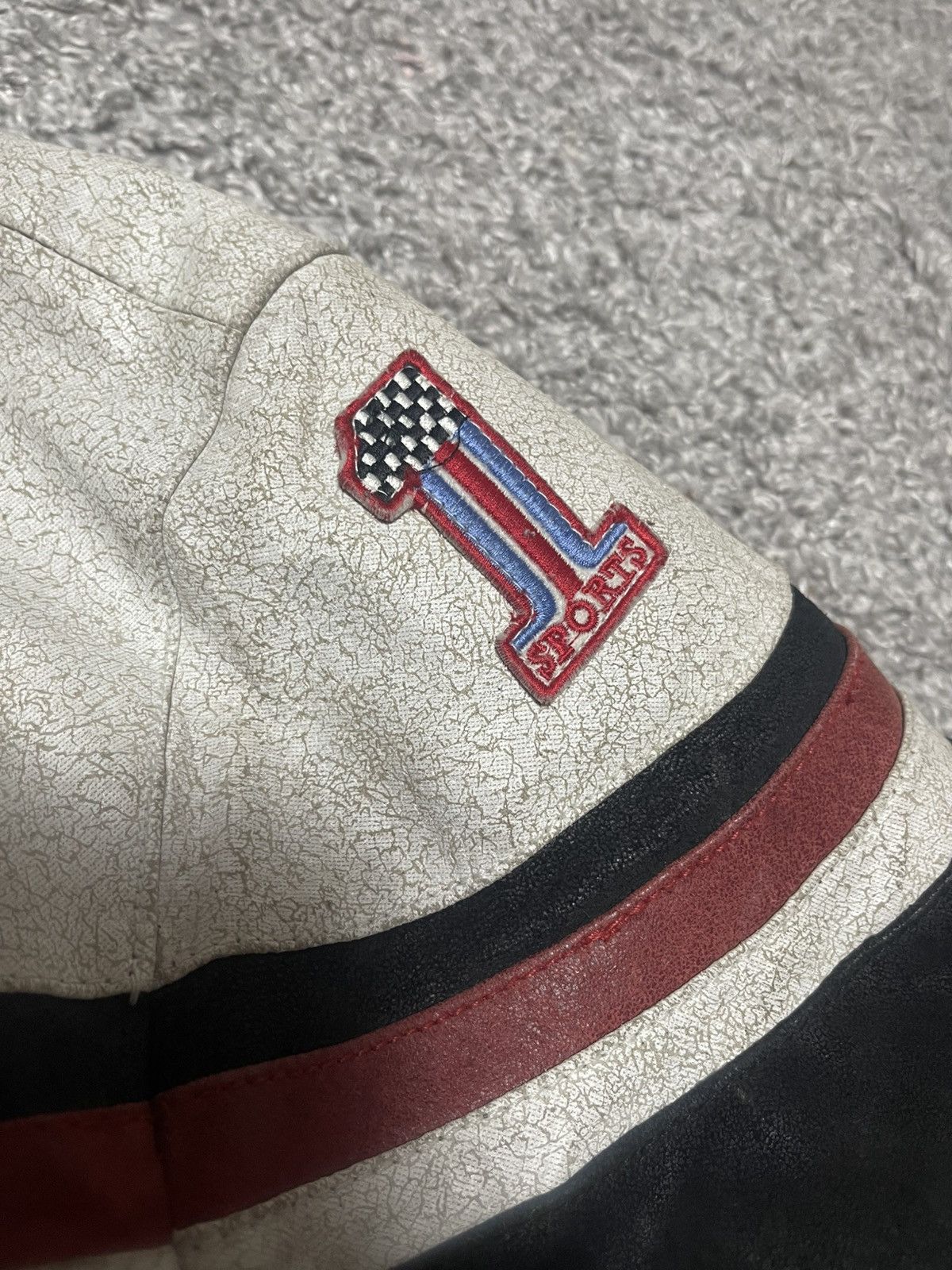 Japanese Brand Vintage Racing Moto Leather Jacket Bike Team size XL Size US XL / EU 56 / 4 - 18 Thumbnail