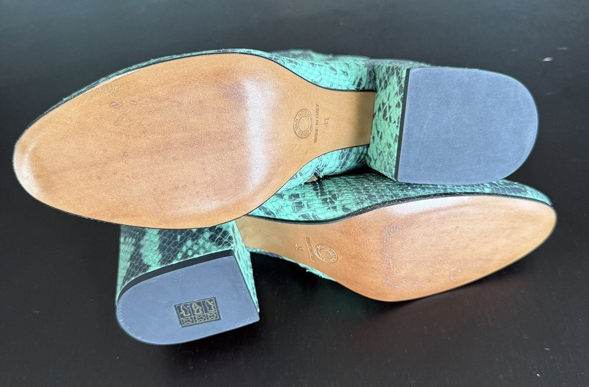 Dries Van Noten enkellaarsjes van Dries van Noten python leder Size US 8 / IT 38 - 3 Thumbnail