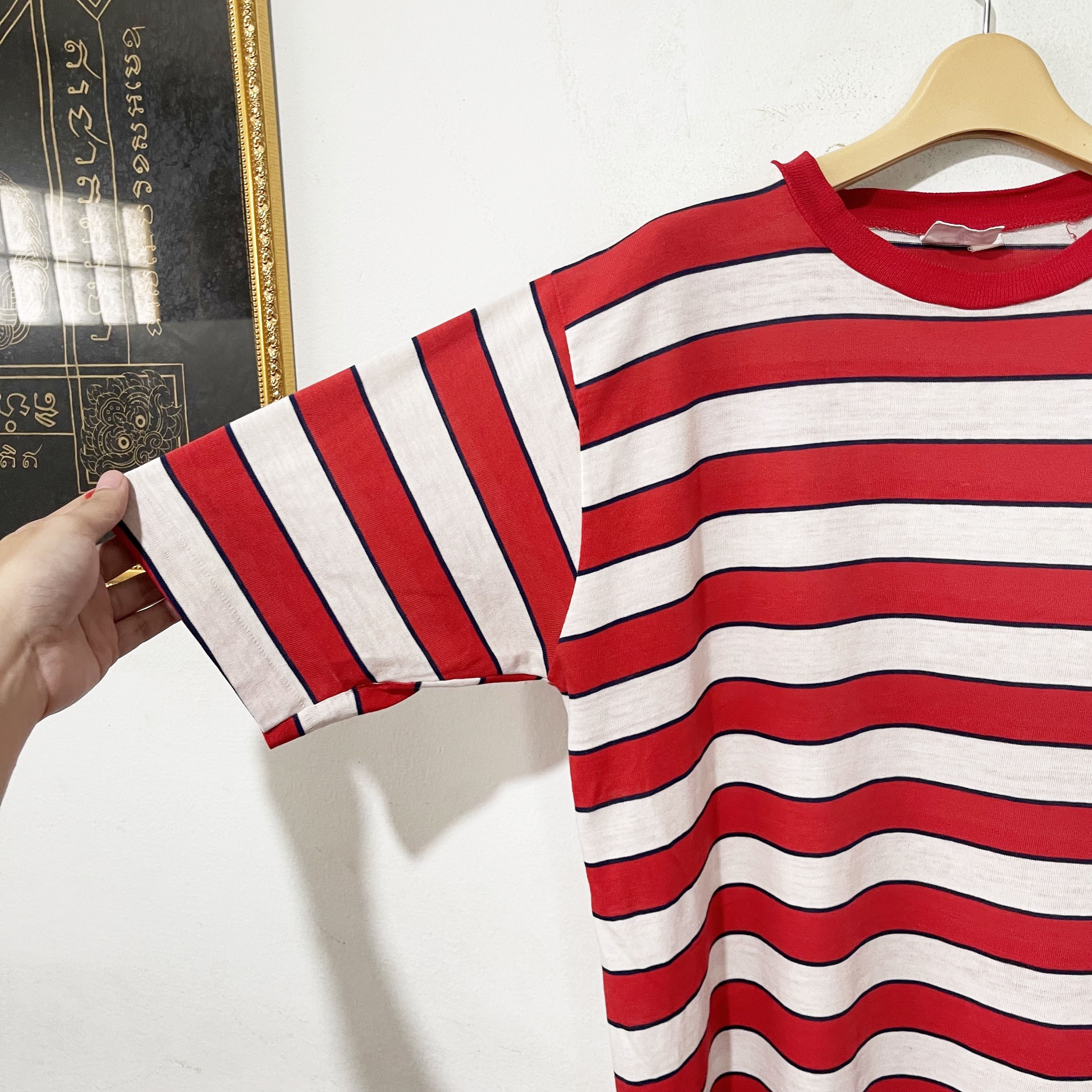 Vintage Vintage 90s Striped Shirt Size US L / EU 52-54 / 3 - 2 Thumbnail