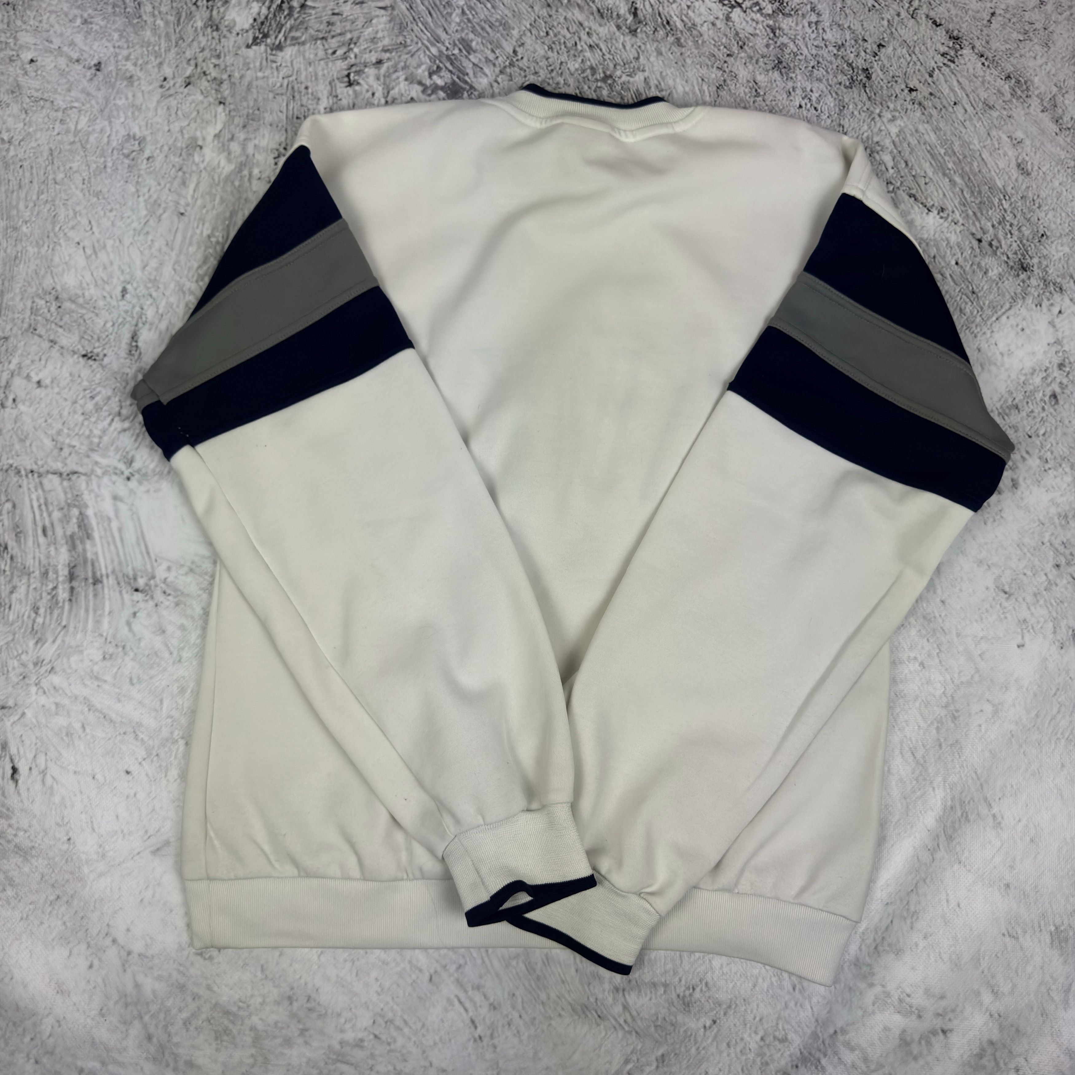 Nike Nike Men's Swoosh Embroidered Spell Out Pullover Sweatshirt Size US S / EU 44-46 / 1 - 9 Thumbnail
