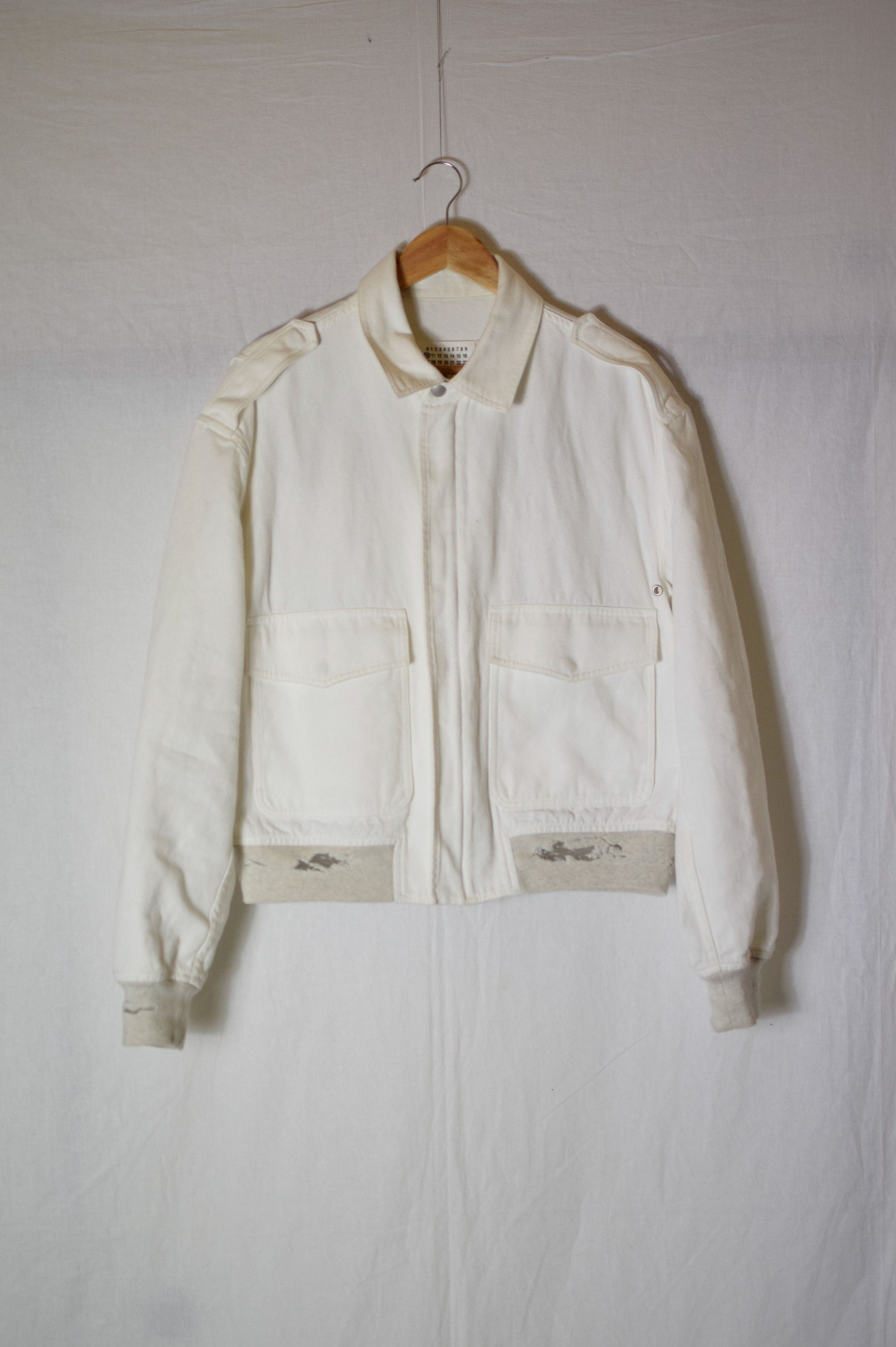 Maison Margiela Maison Margiela SS16 Distressed A-2 Bomber Jacket Size US L / EU 52-54 / 3 - 2 Thumbnail