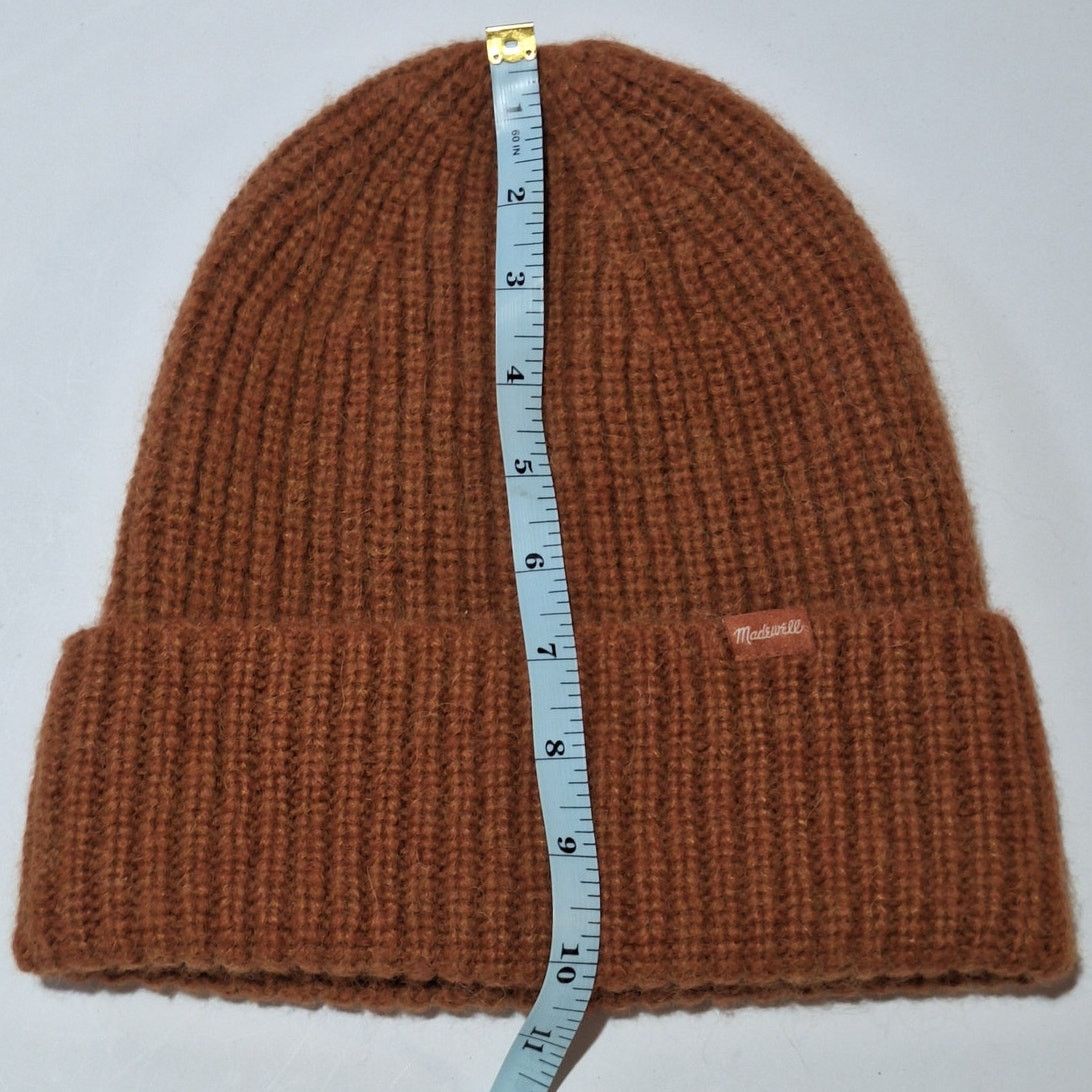 Madewell Madewell Beanie Women's OSFM Rust Mohair Wool Blend Outdoor Size ONE SIZE - 8 Thumbnail