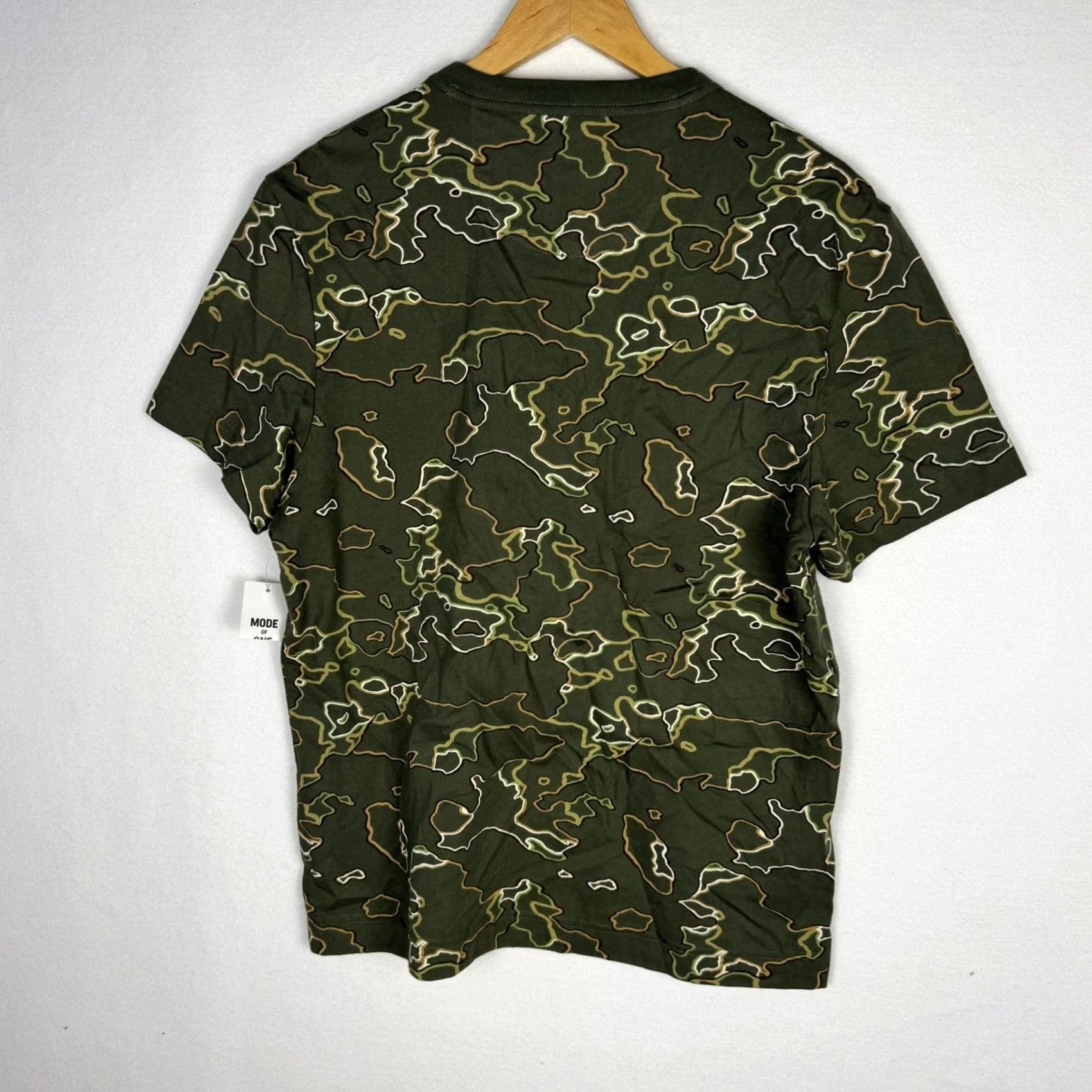 Vintage Mode of One Green Camo T-Shirt Medium Mens Wild Ivy Topographic 100196073MN Size US M / EU 48-50 / 2 - 2 Thumbnail