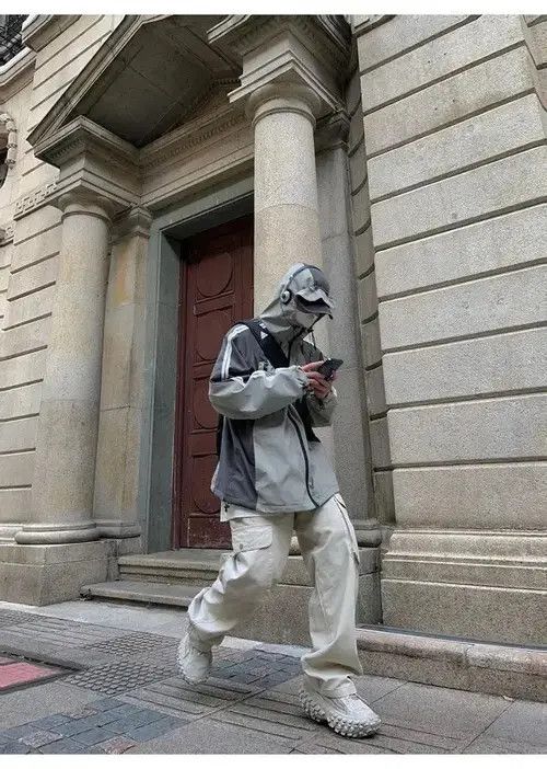 Japanese Brand × Jean Cargo Pants Black- Korean Streetwear Style Pants Size US 32 / EU 48 - 3 Thumbnail