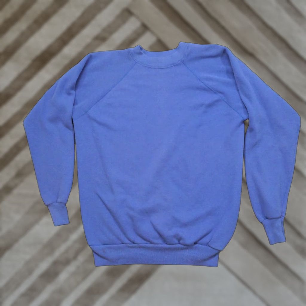 Vintage VINTAGE Panill Sweatshirt Womens XL Purple Pullover Raglan 90s Crew Neck Raglan Mockup? Size XL / US 12-14 / IT 48-50 - 1 Thumbnail