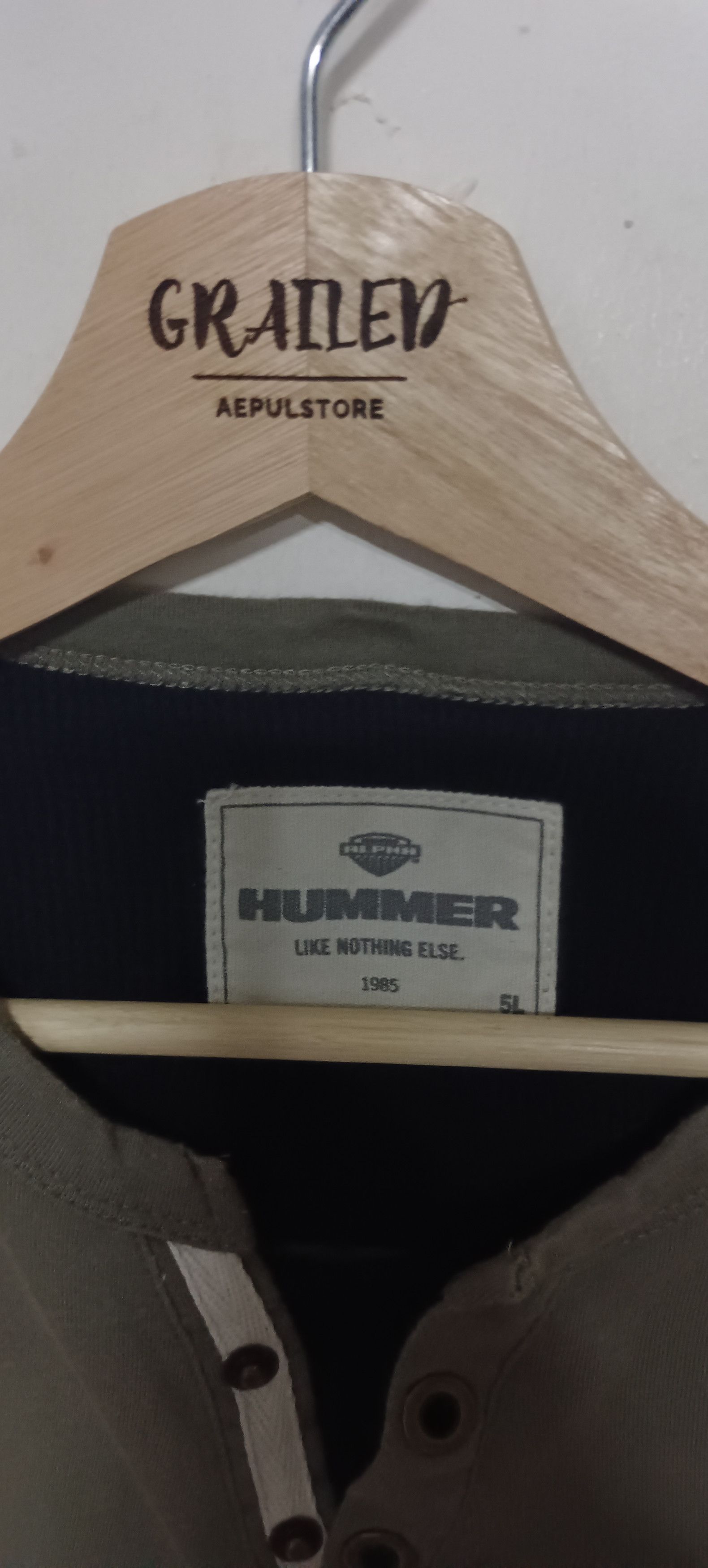 Hummel × Vintage Vintage Hummer Short Sleeve Size US XL / EU 56 / 4 - 9 Thumbnail