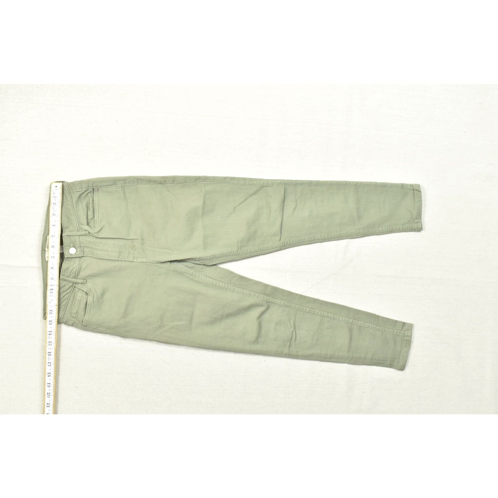 Calvin Klein Calvin Klein Jeans Womens 28 High Rise Ankle Skinny Sage Green Denim Pants Size 28" / US 6 / IT 42 - 3 Thumbnail
