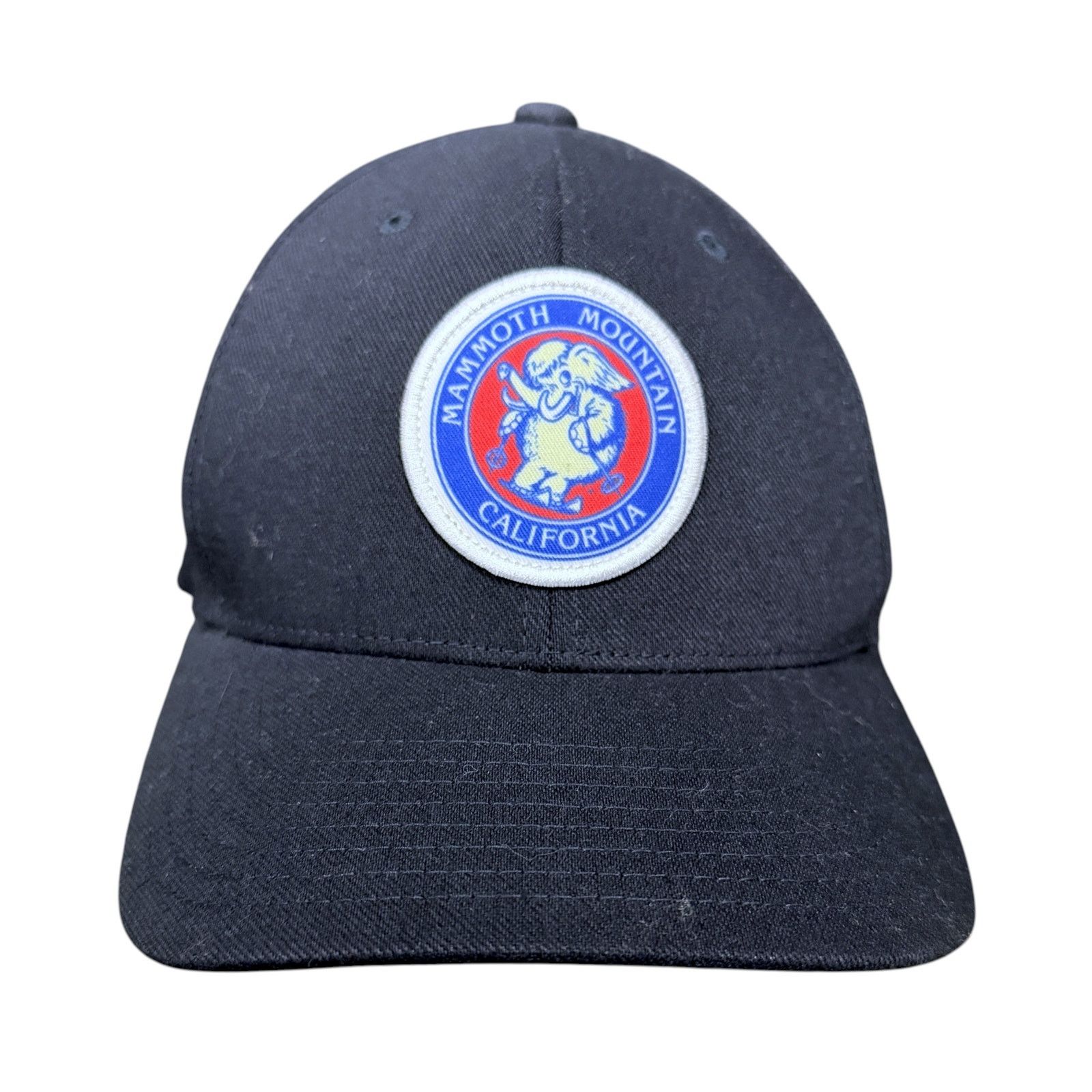 Other Mammoth Mountain Sz Large Blue Embroidered Patch Fitted Hat Size ONE SIZE - 6 Thumbnail