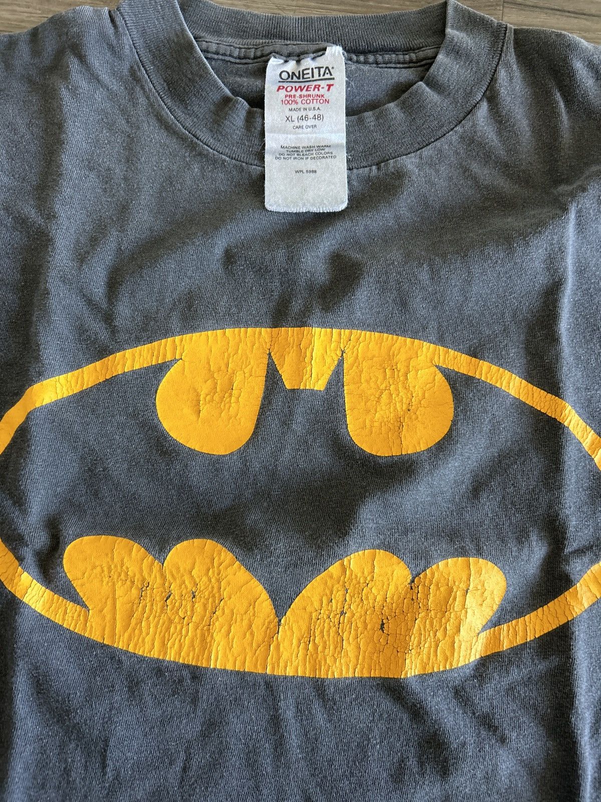 Vintage Vintage Batman tshirt Size US XL / EU 56 / 4 - 3 Thumbnail