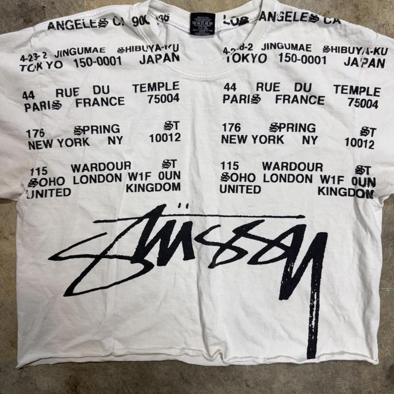 Stussy Stüssy World Tour Tee Size US S / EU 44-46 / 1 - 2 Thumbnail